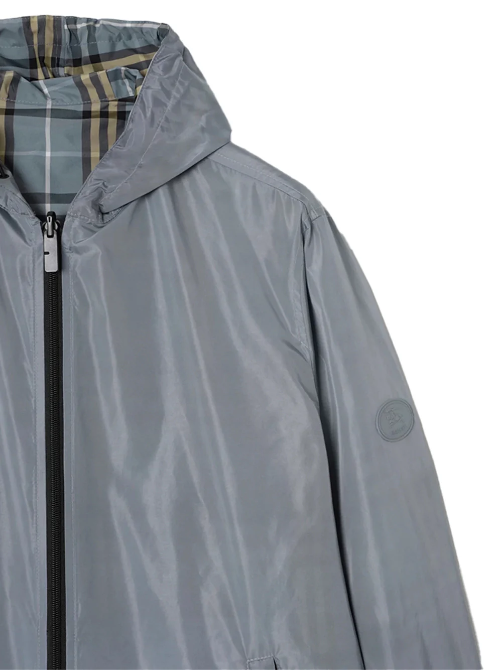 Burberry Men Newport Jacket Wave Blue - Image 5