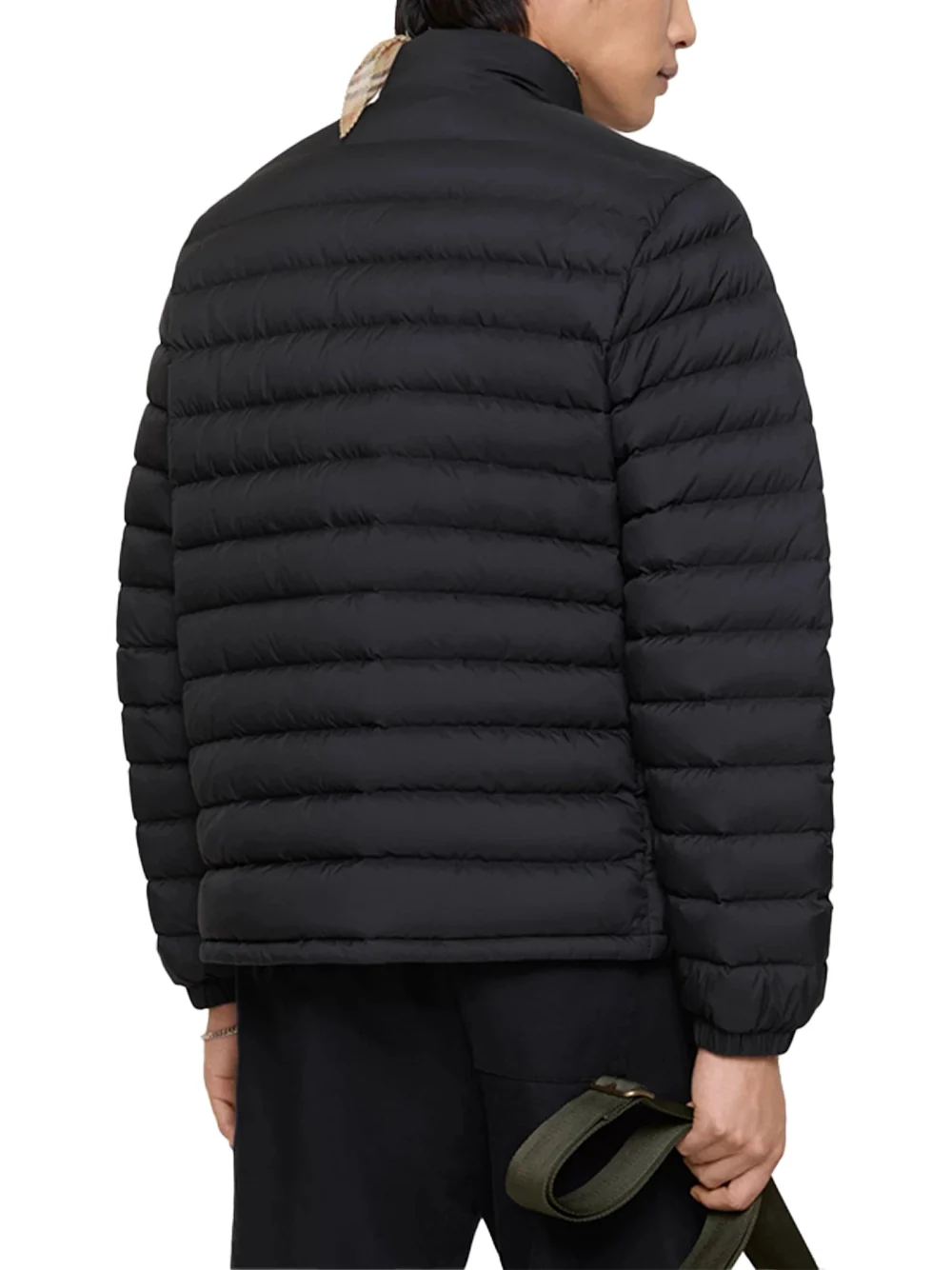 Burberry Men Nylon Puffer Jacket Black - Image 4
