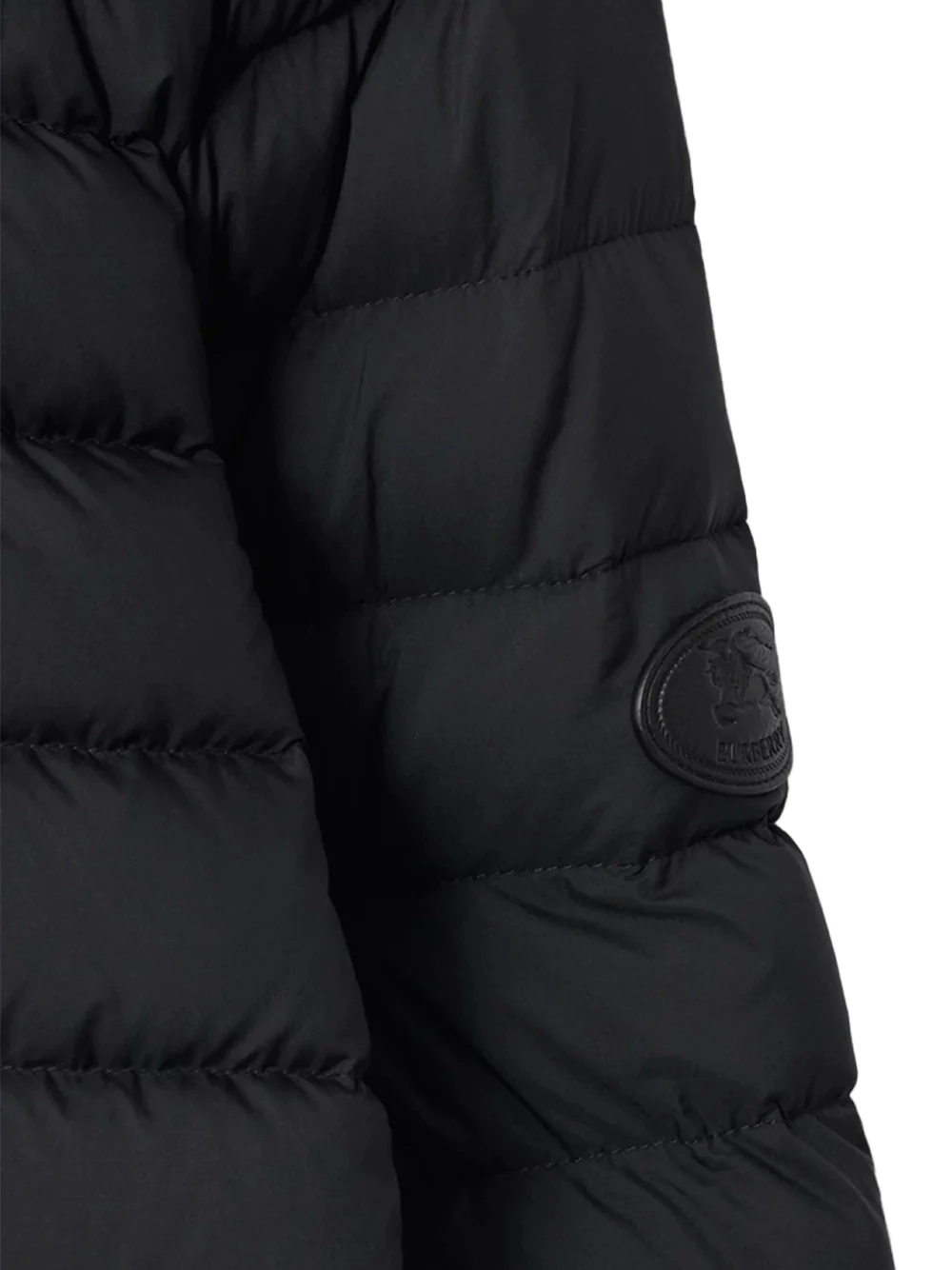 Burberry Men Nylon Puffer Jacket Black - Image 5