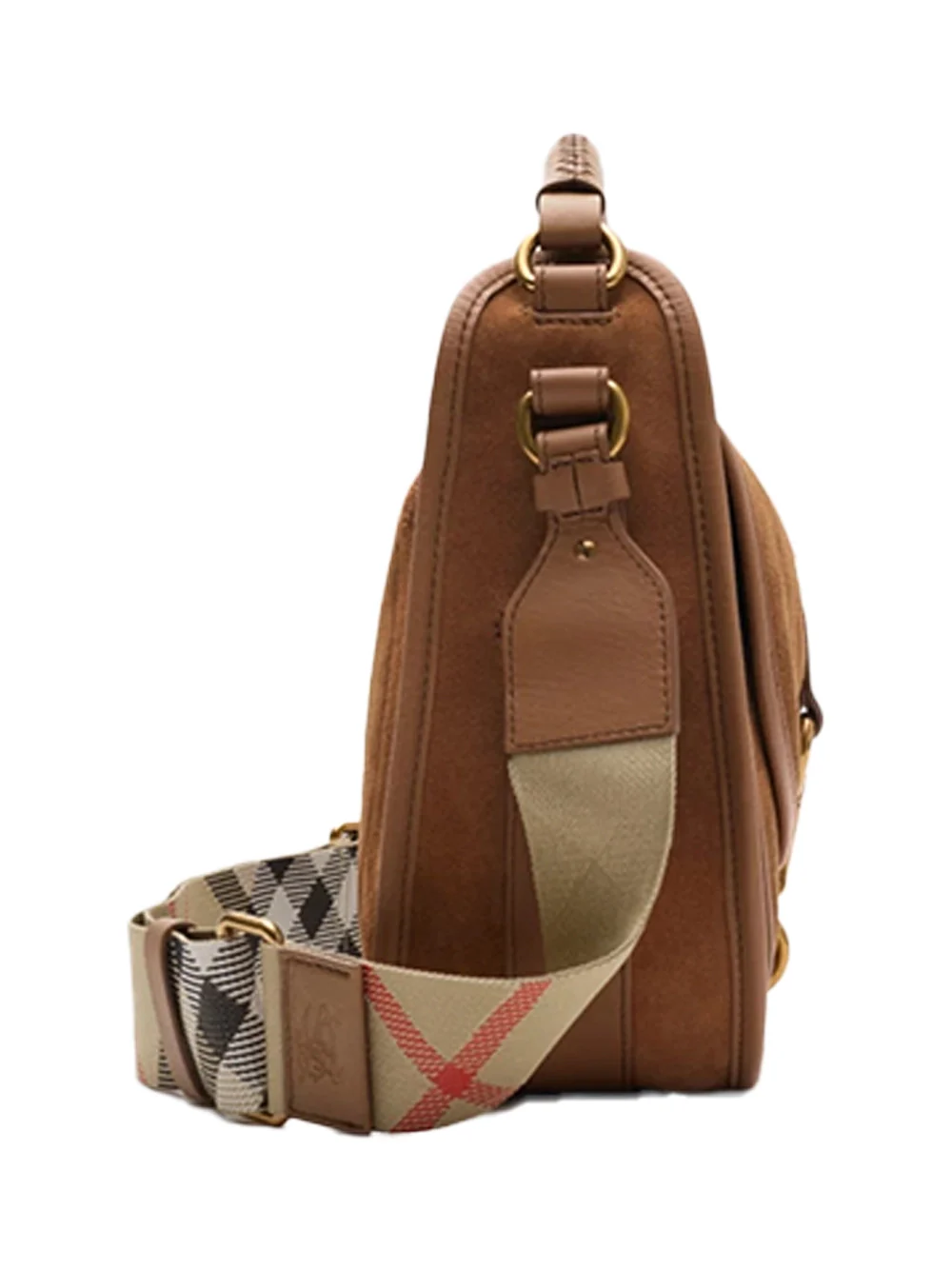 Burberry Small B Clip Messenger Bag Hazel - Image 5