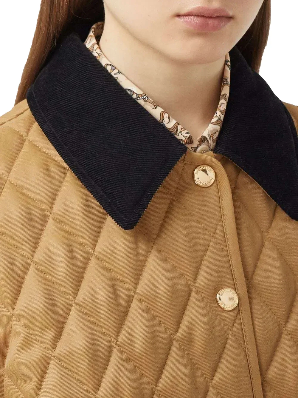 Burberry Woman Dranefeld Jacket Camel - Image 5