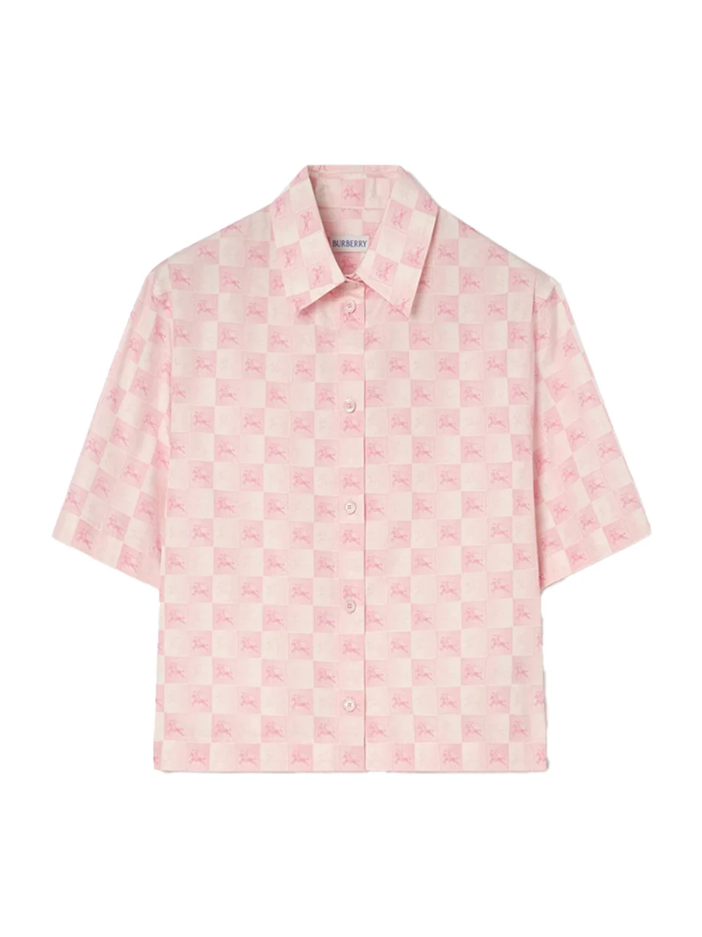 Burberry Women Abby Shirt Peony Pink