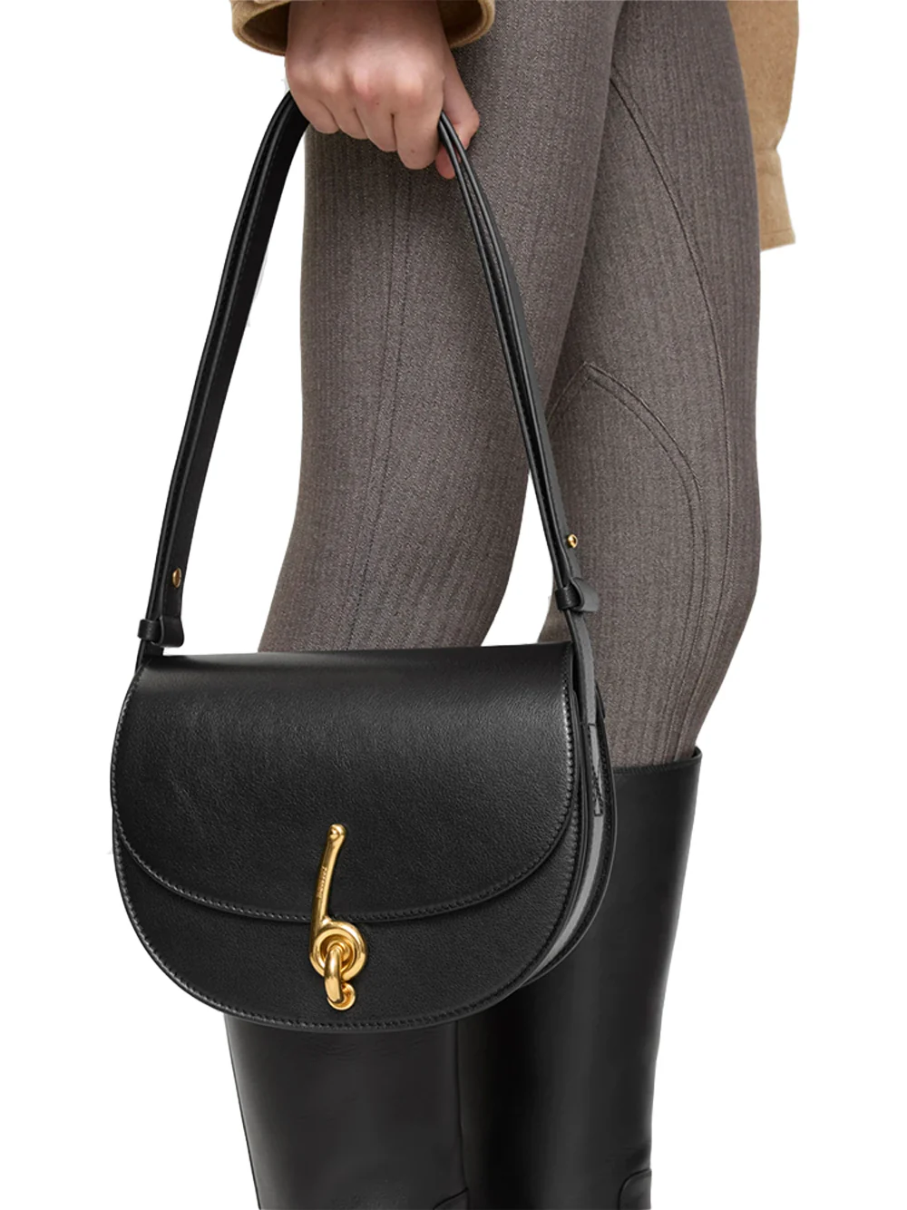 Burberry Women Bridle Bag Black - Image 3