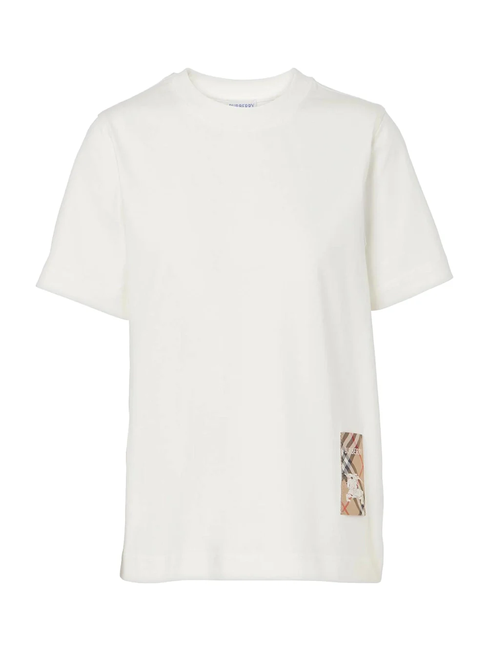 Burberry Women Cotton T-Shirt White - Image 2