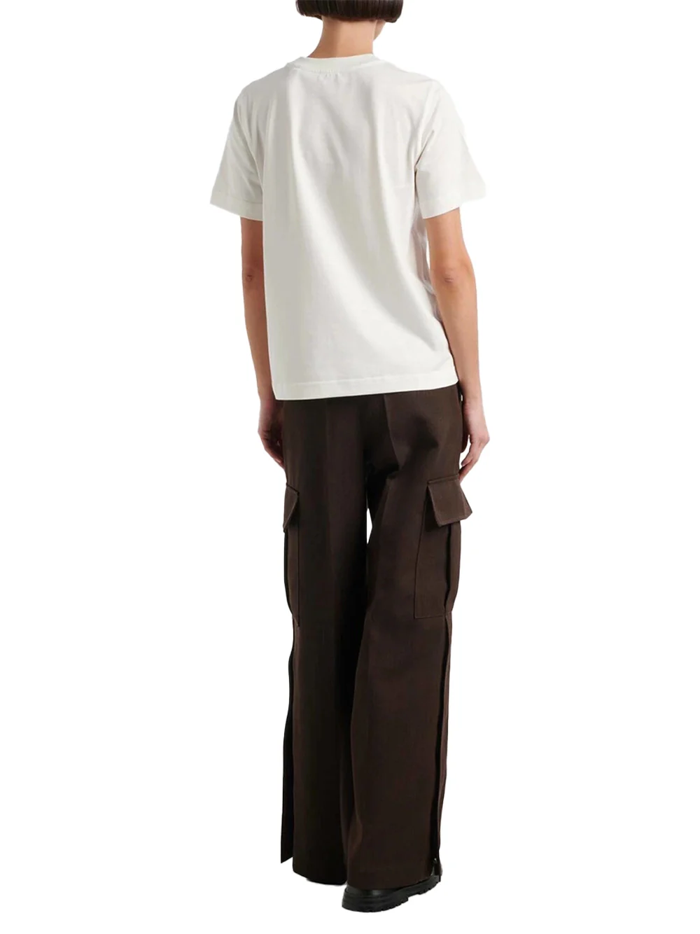 Burberry Women Cotton T-Shirt White - Image 5