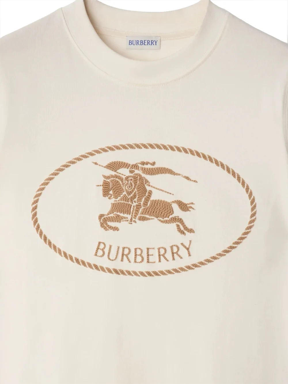 Burberry Women Frankie T-Shirt Chalk - Image 5