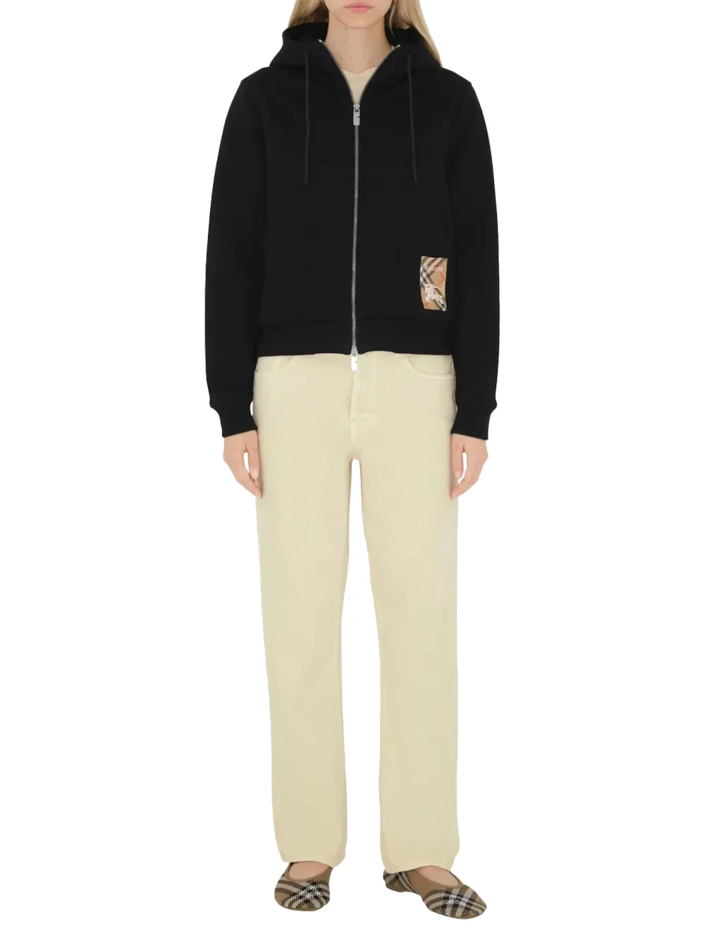 Burberry Women Harley Hoodie Black - Image 3