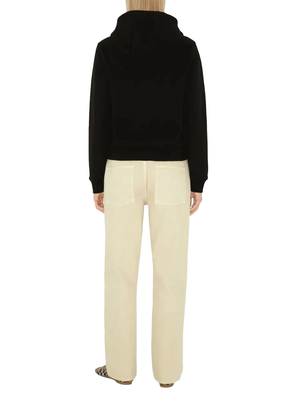 Burberry Women Harley Hoodie Black - Image 5