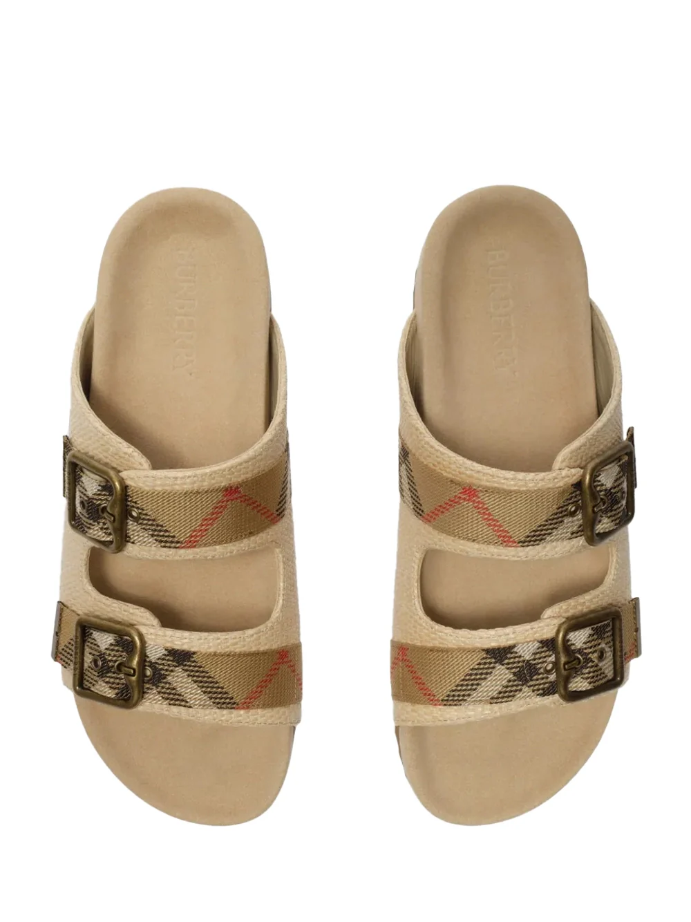 Burberry Women Urchin Sandals Reed Beige - Image 4