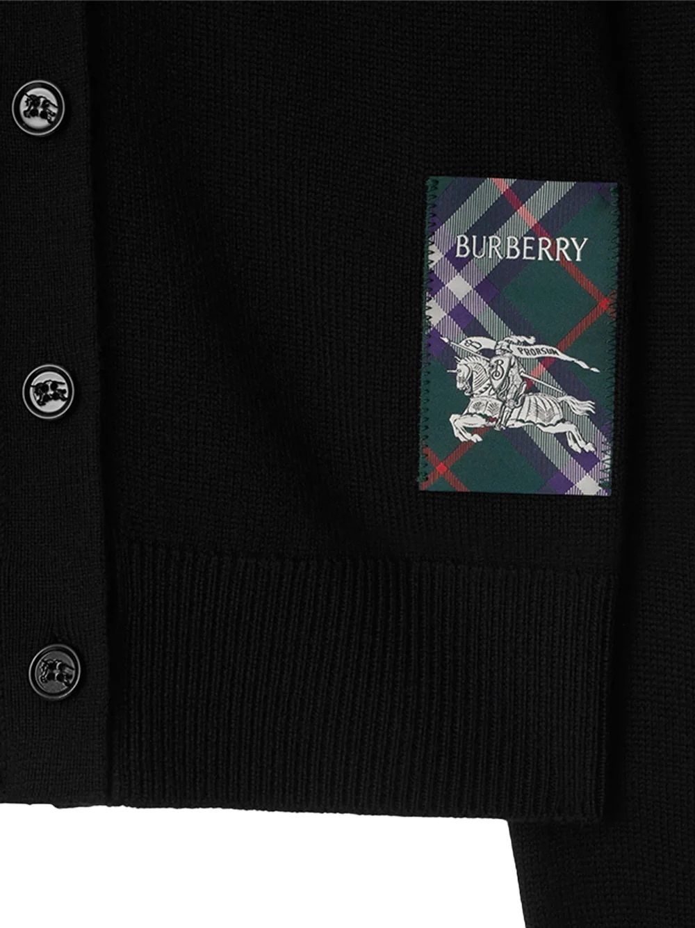 Burberry Women Wool Cardigan Black - Image 5