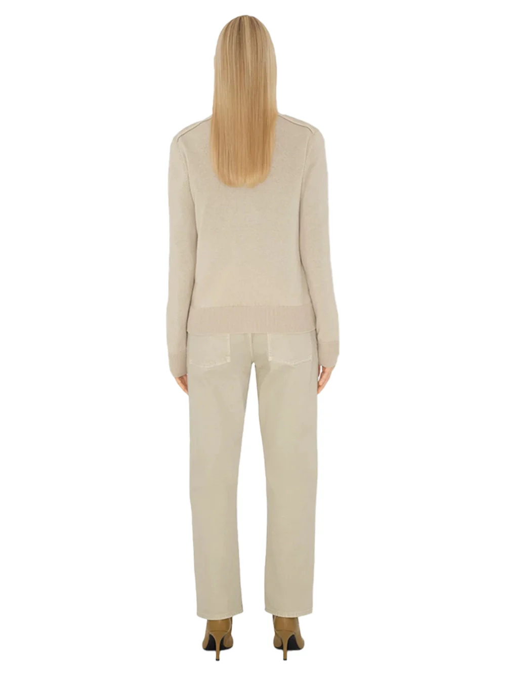 Burberry Women Wool Cardigan Nutmeg - Image 6