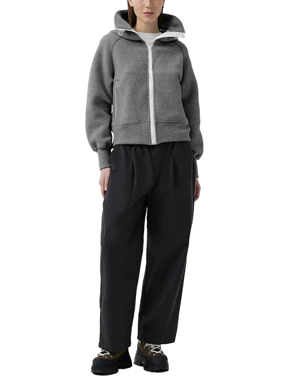 Canada Goose Women Chilliwack Bomber Kind Fleece Humanature Greige - Image 6