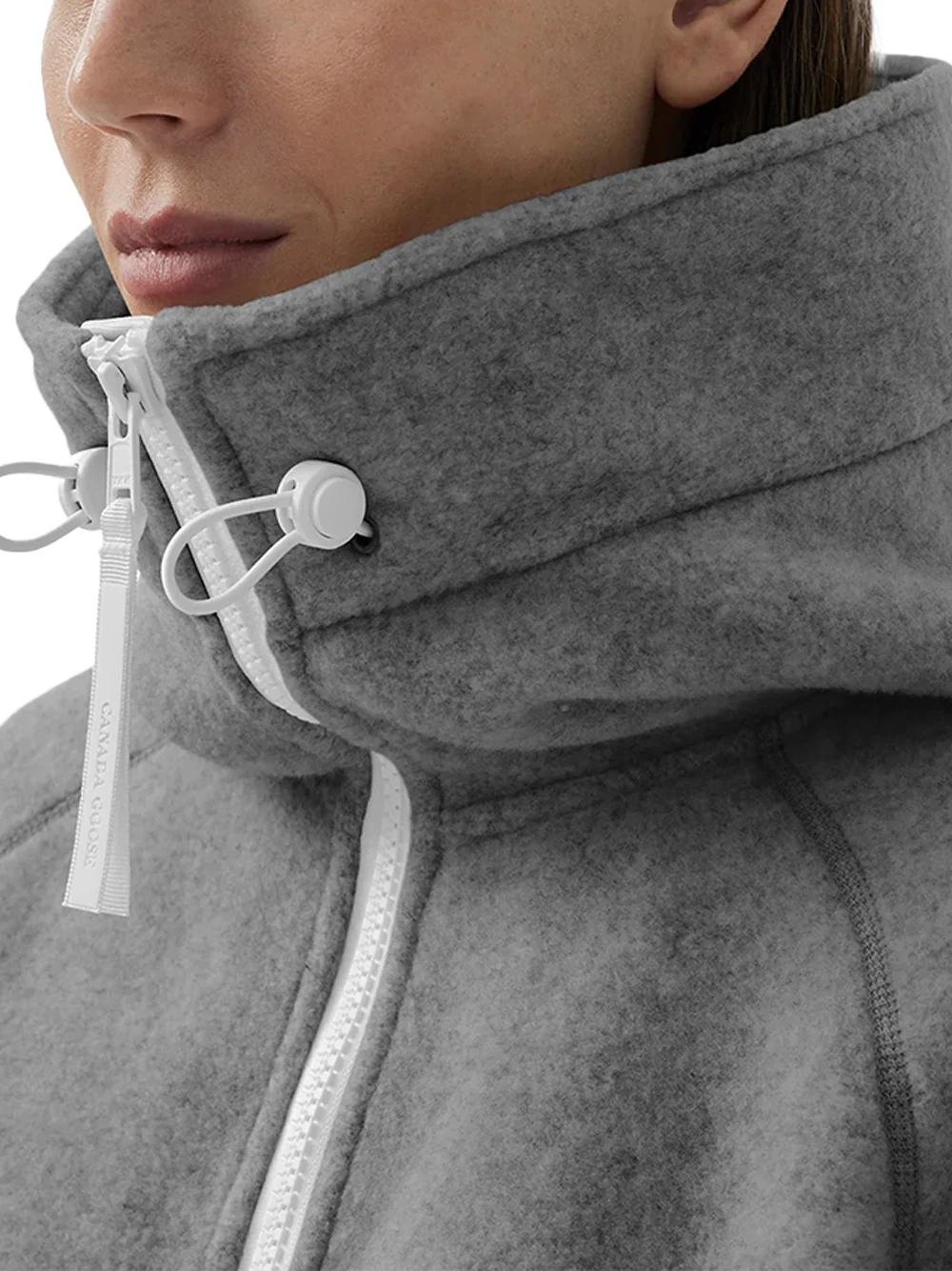 Canada Goose Women Chilliwack Bomber Kind Fleece Humanature Greige - Image 8