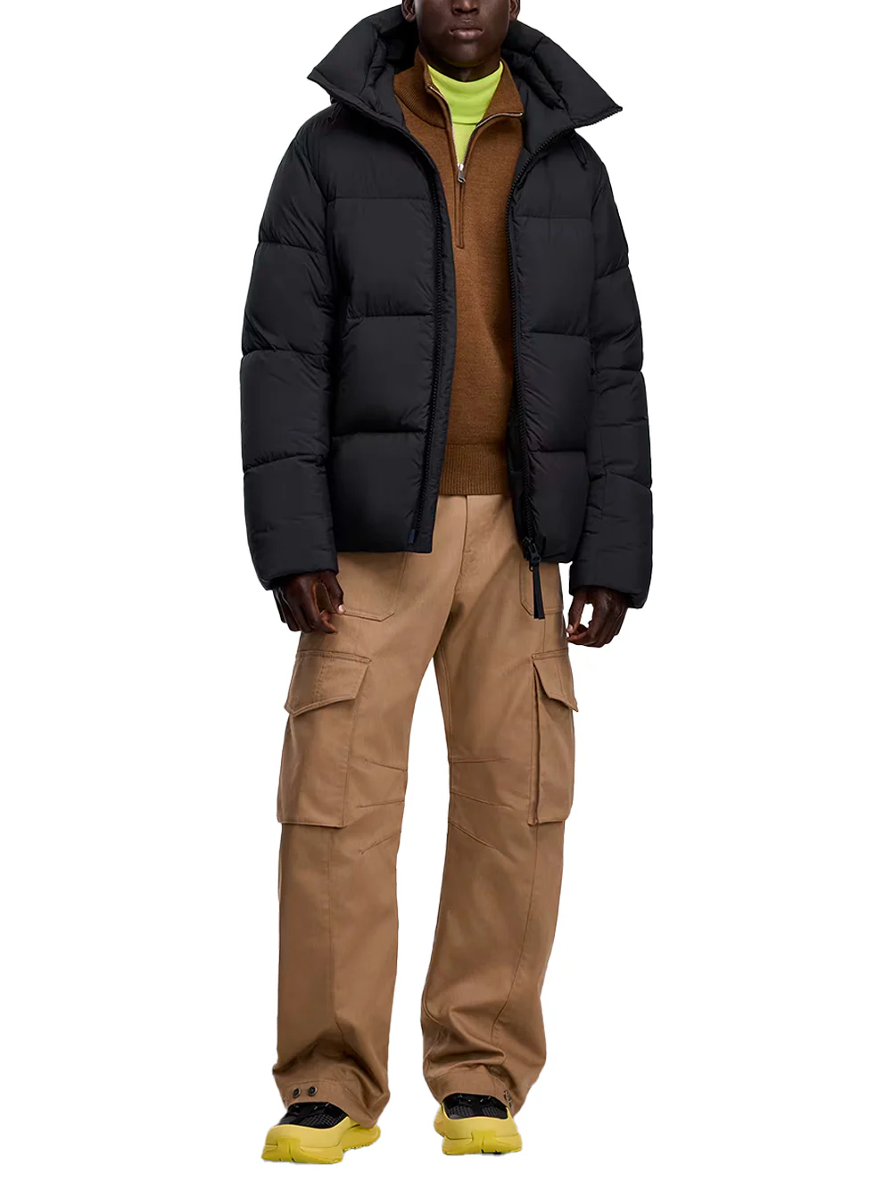 Canada Goose Men Crofton Puffer EnduraLuxe Black - Image 4
