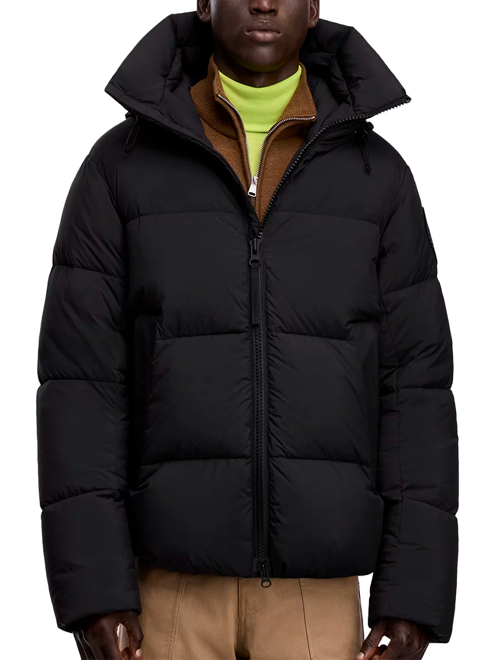 Canada Goose Men Crofton Puffer EnduraLuxe Black - Image 5