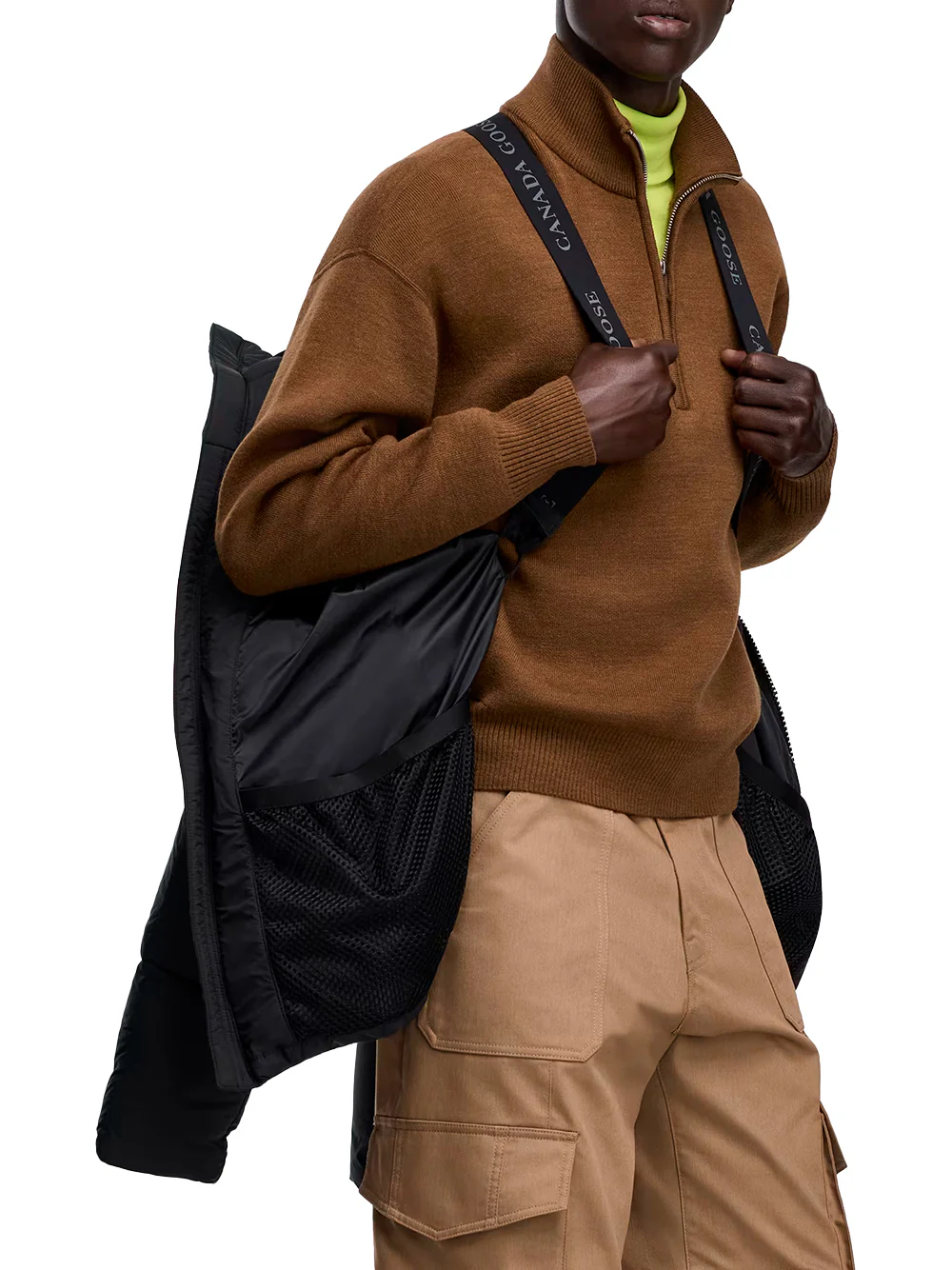 Canada Goose Men Crofton Puffer EnduraLuxe Black - Image 8
