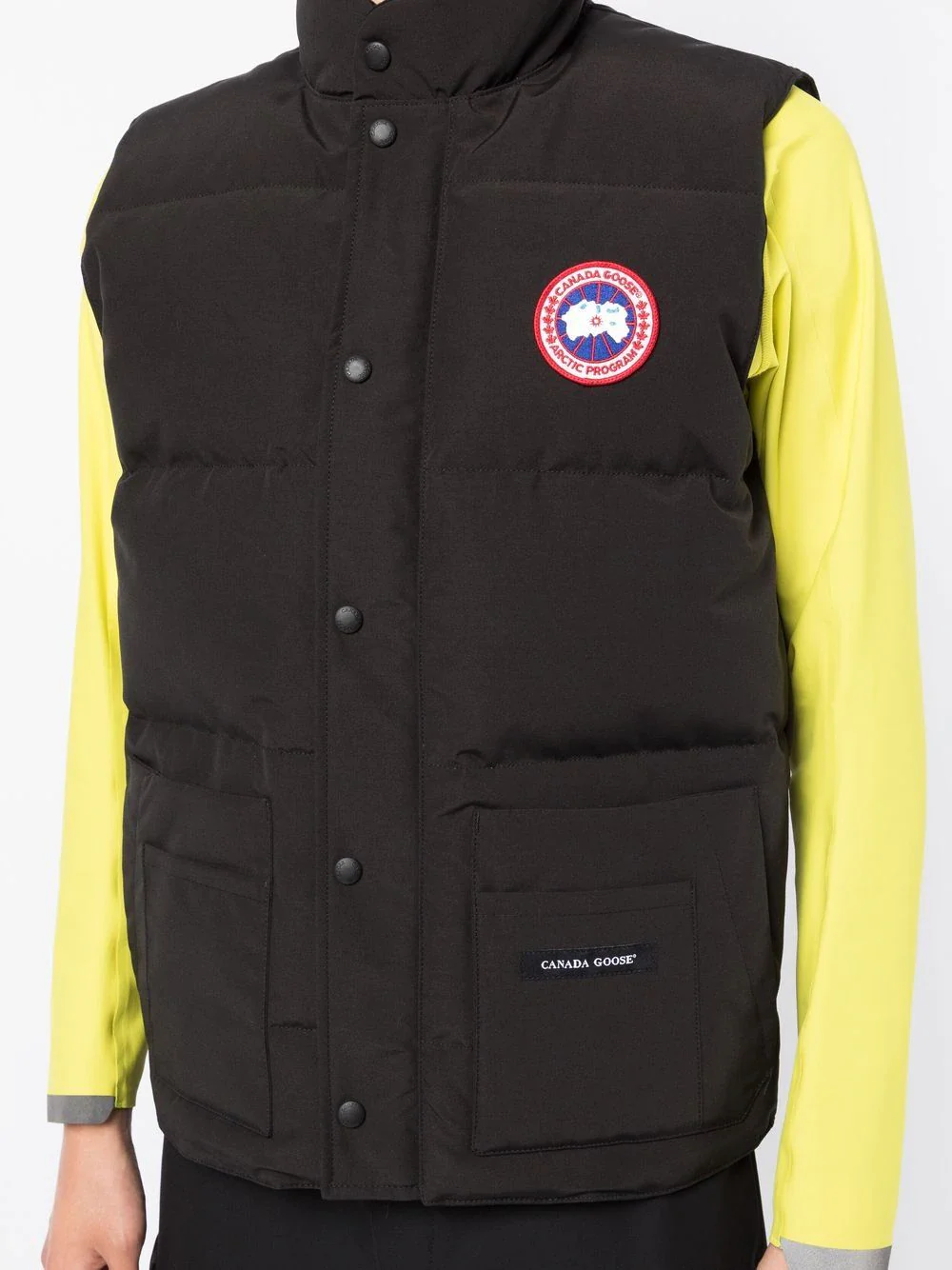Canada Goose Men Freestyle Padded Gilet Black - Image 4