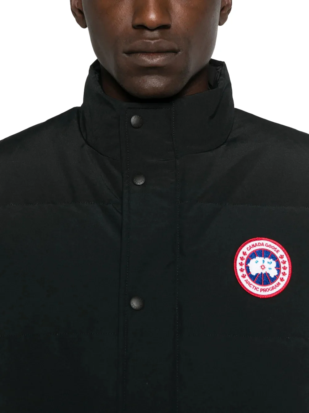 Canada Goose Men Freestyle Patch-Pocket Vest Black - Image 7