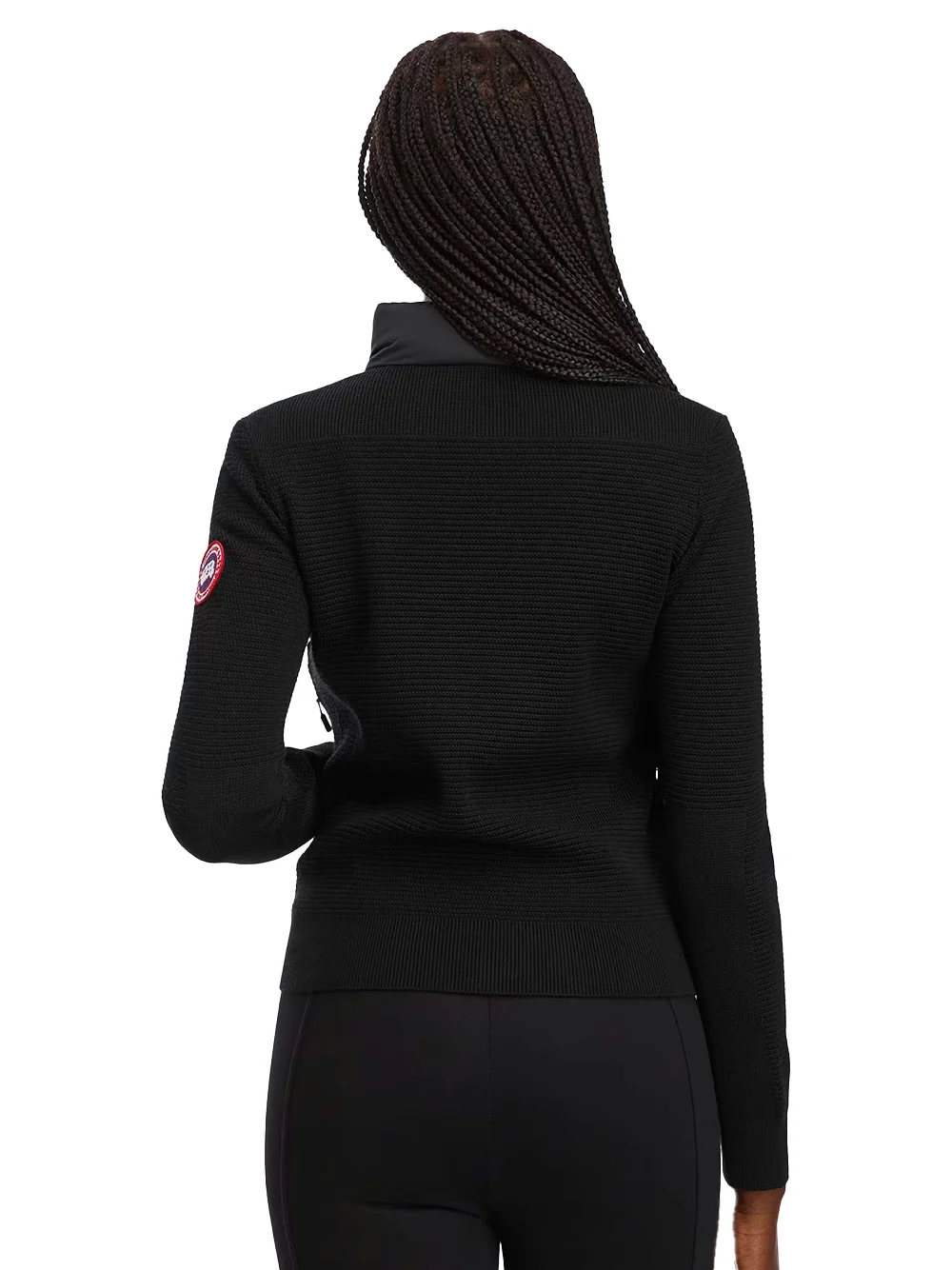 Canada Goose Hybridge Knit Jacket Black - Image 4