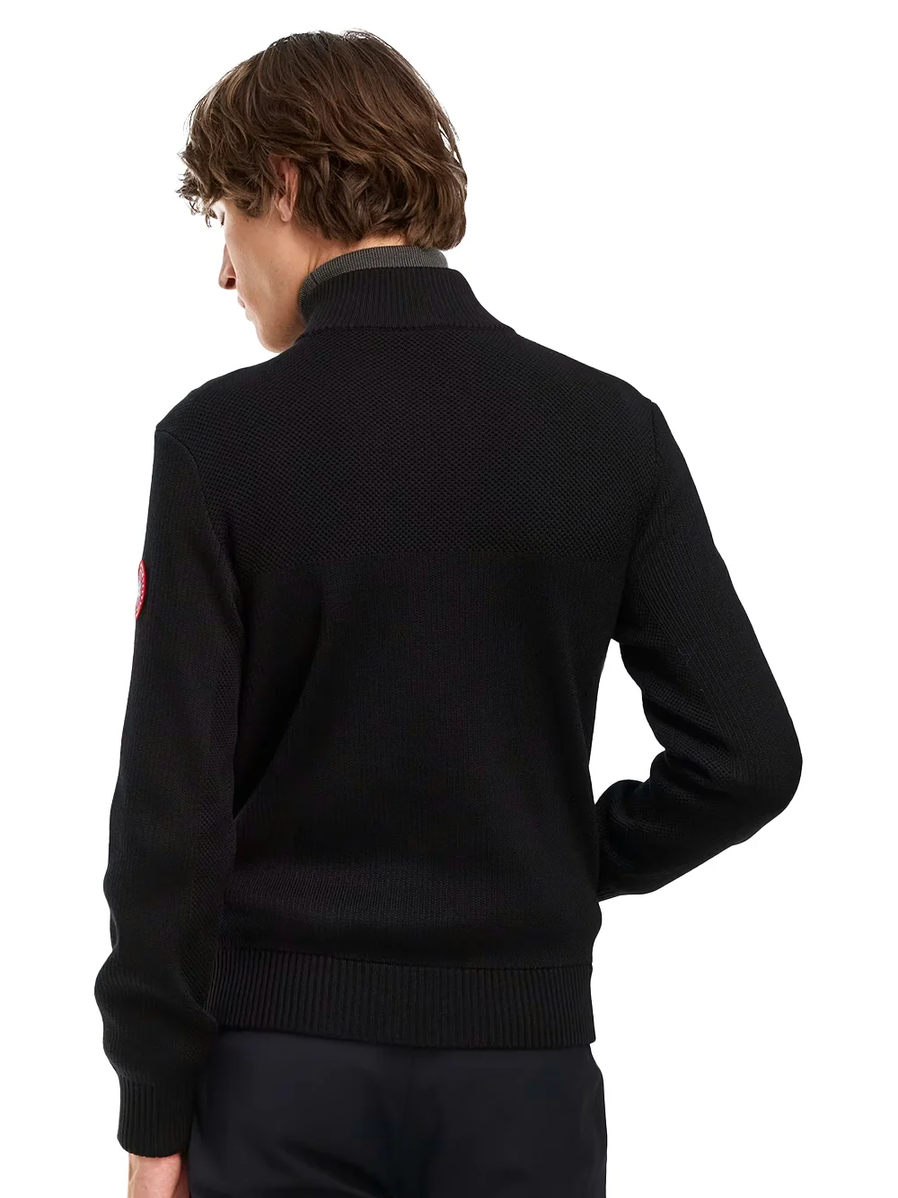 Canada Goose Men Hybridge Knit Jacket Black - Image 4