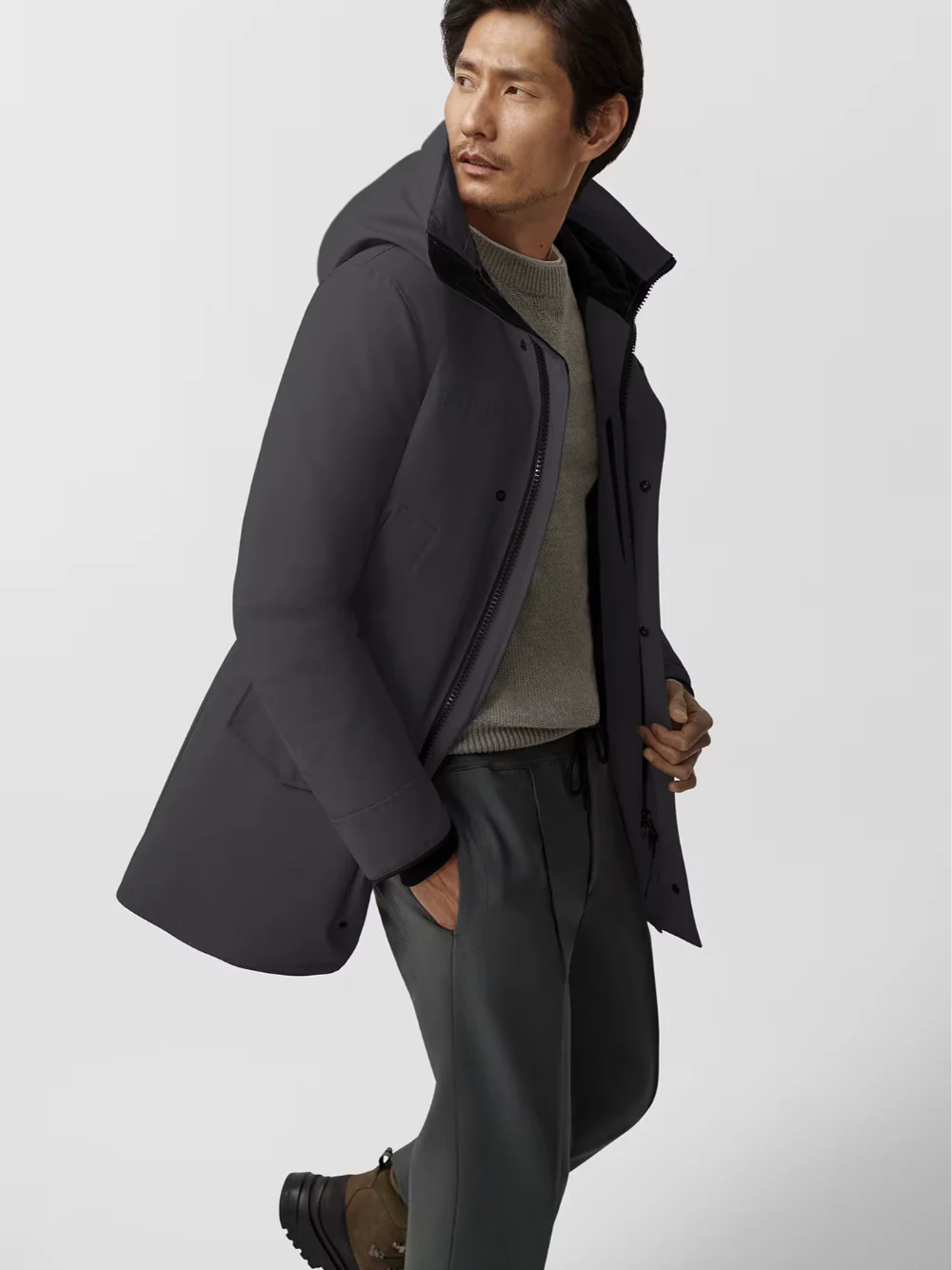Canada Goose Men Langford Parka Graphite - Image 9
