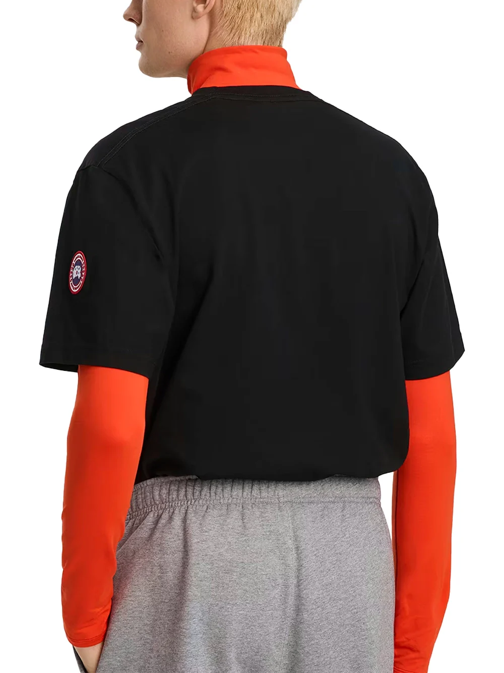 Canada Goose Men Novo T-Shirt Black - Image 3