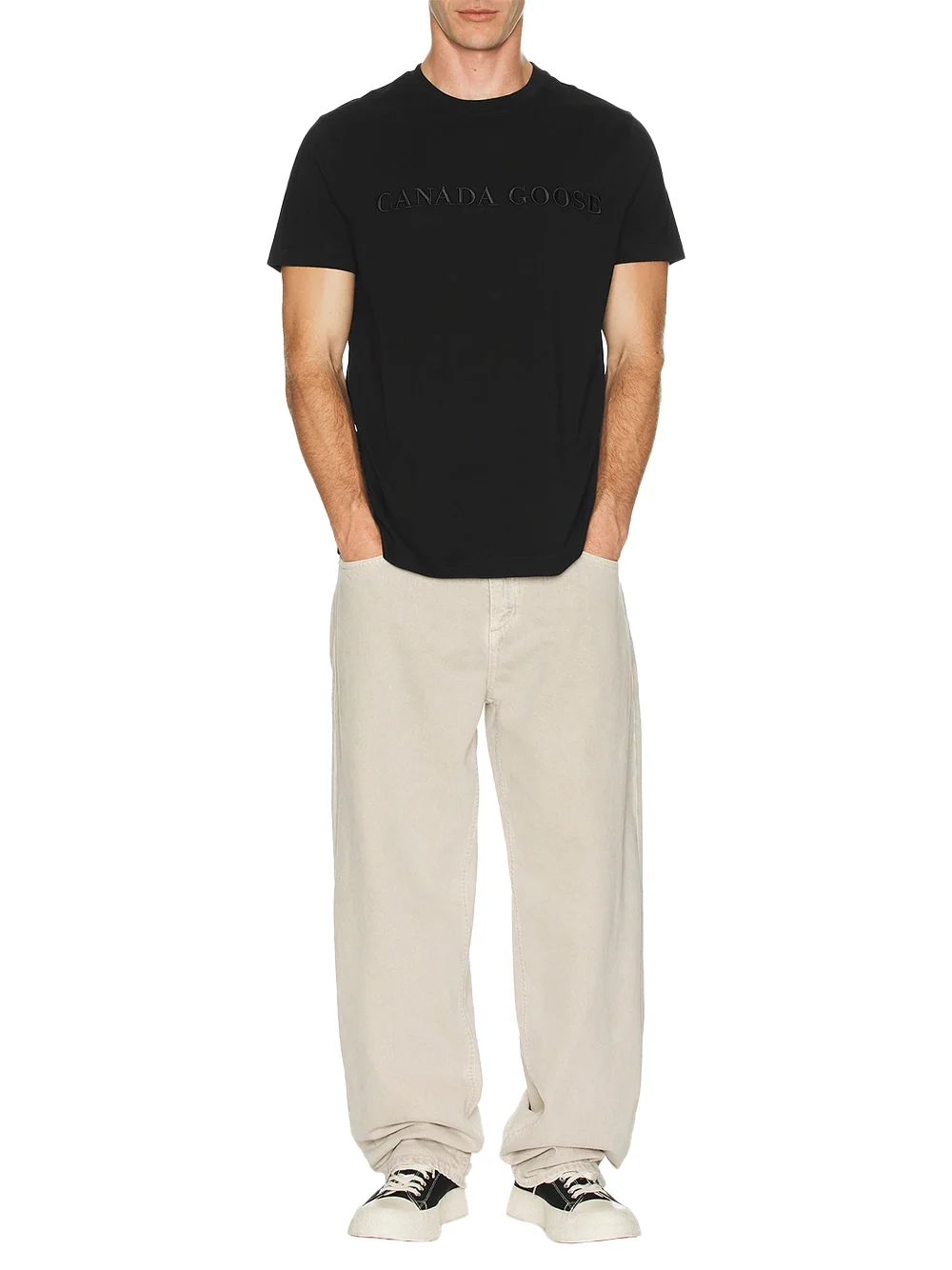 Canada Goose Man Vantage T-Shirt Black - Image 3