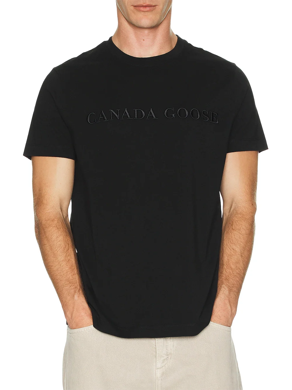 Canada Goose Man Vantage T-Shirt Black - Image 4