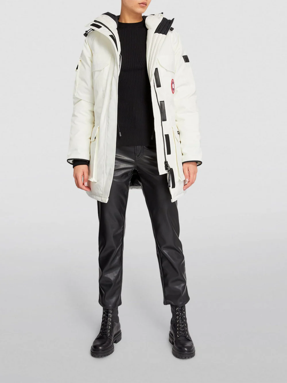 Canada Goose Women Expedition Parka N. Star white - Image 3