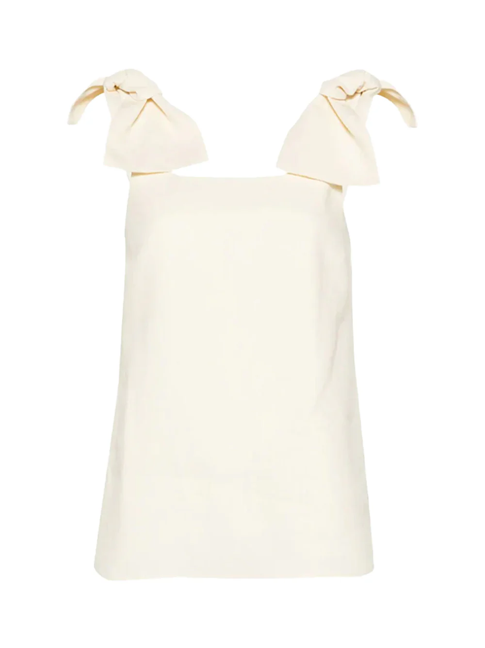 Chloé Bow strap top Coconut milk - Image 2