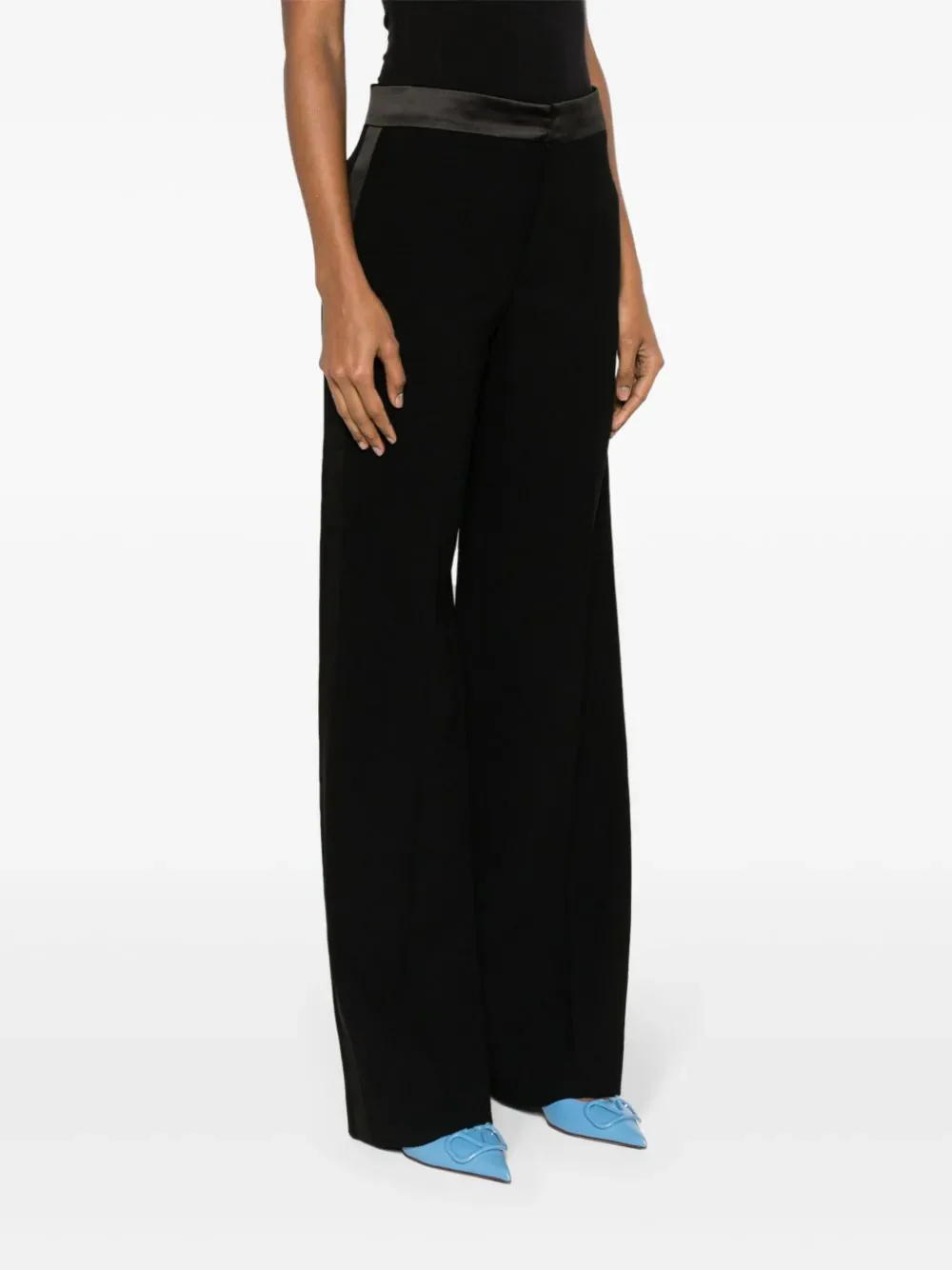 Chloé High Waisted Tuxedo Trousers - Image 3