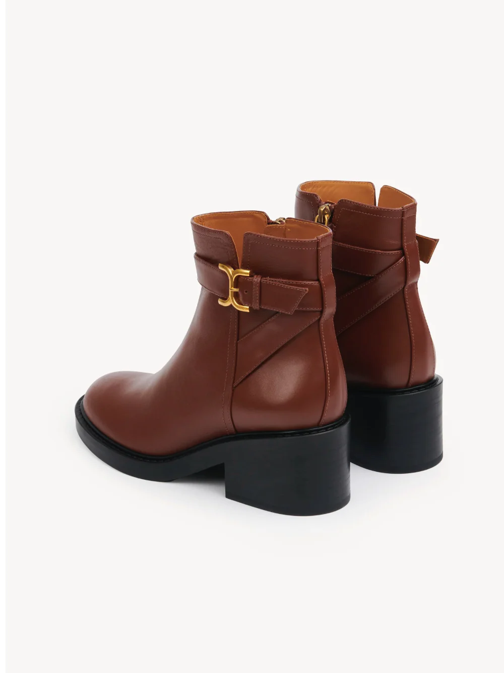 Chloé Marcie Ankle Boots Tan - Image 5