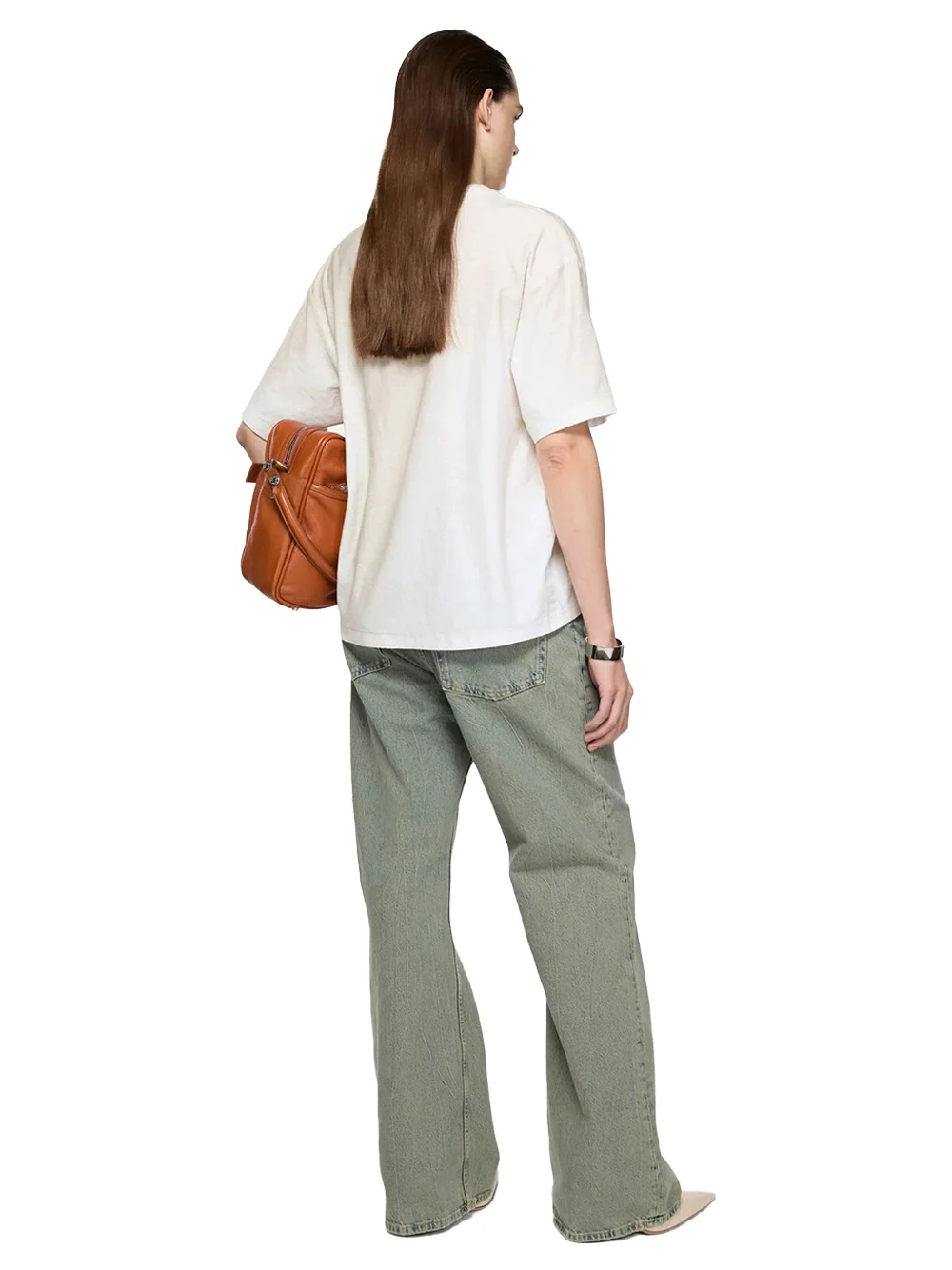 Acne Studios Women 1996 T-Shirt Dusty White - Image 4