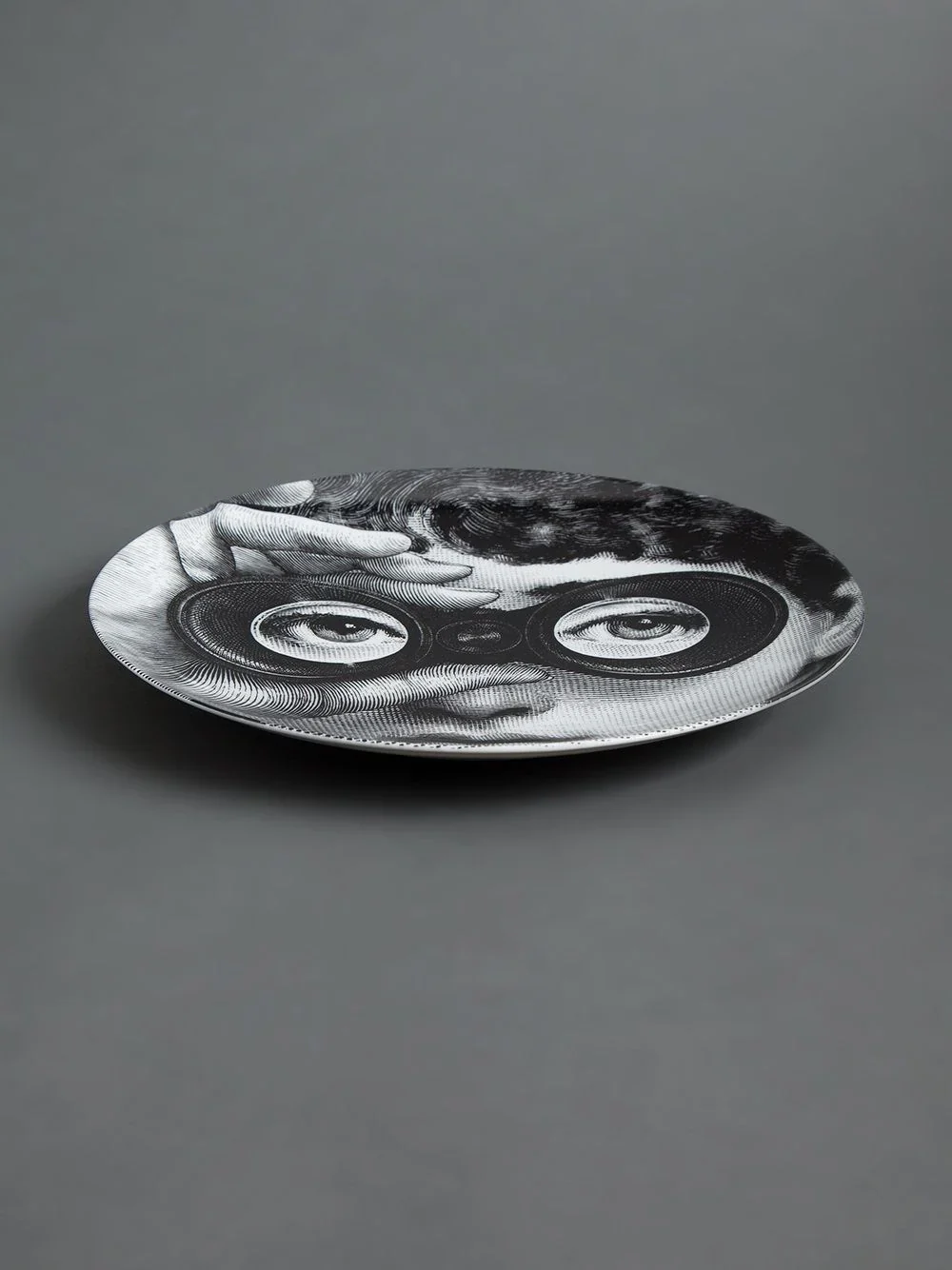 Fornasetti N.286 Wall Plate White/Black - Image 2
