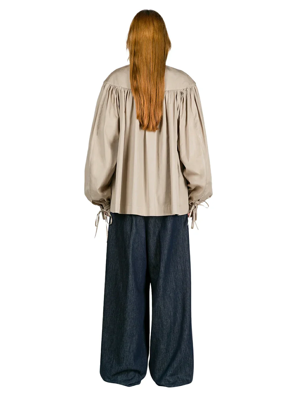 Dries Van Noten Catya Shirt Sand - Image 4