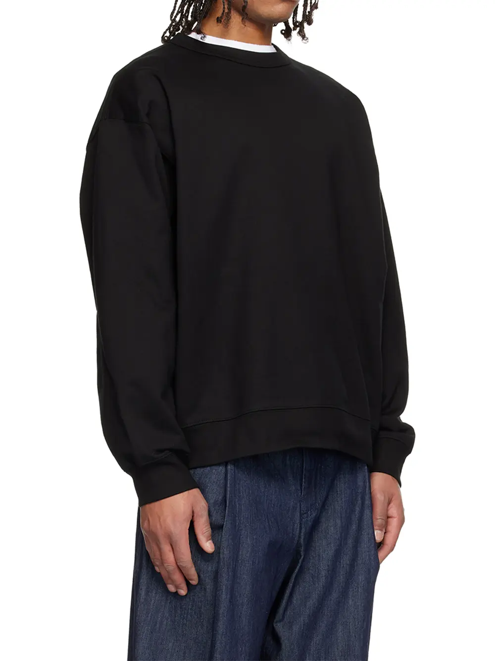 Dries Van Noten Haminga Sweatshirt Black - Image 4
