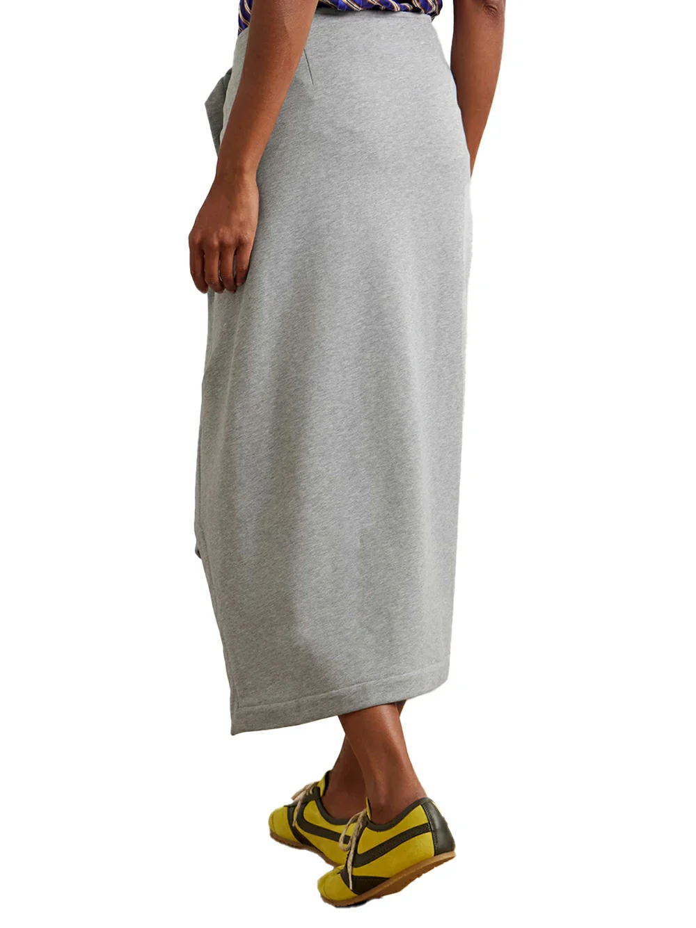 Dries Van Noten Hanan Skirt Grey Mel - Image 4