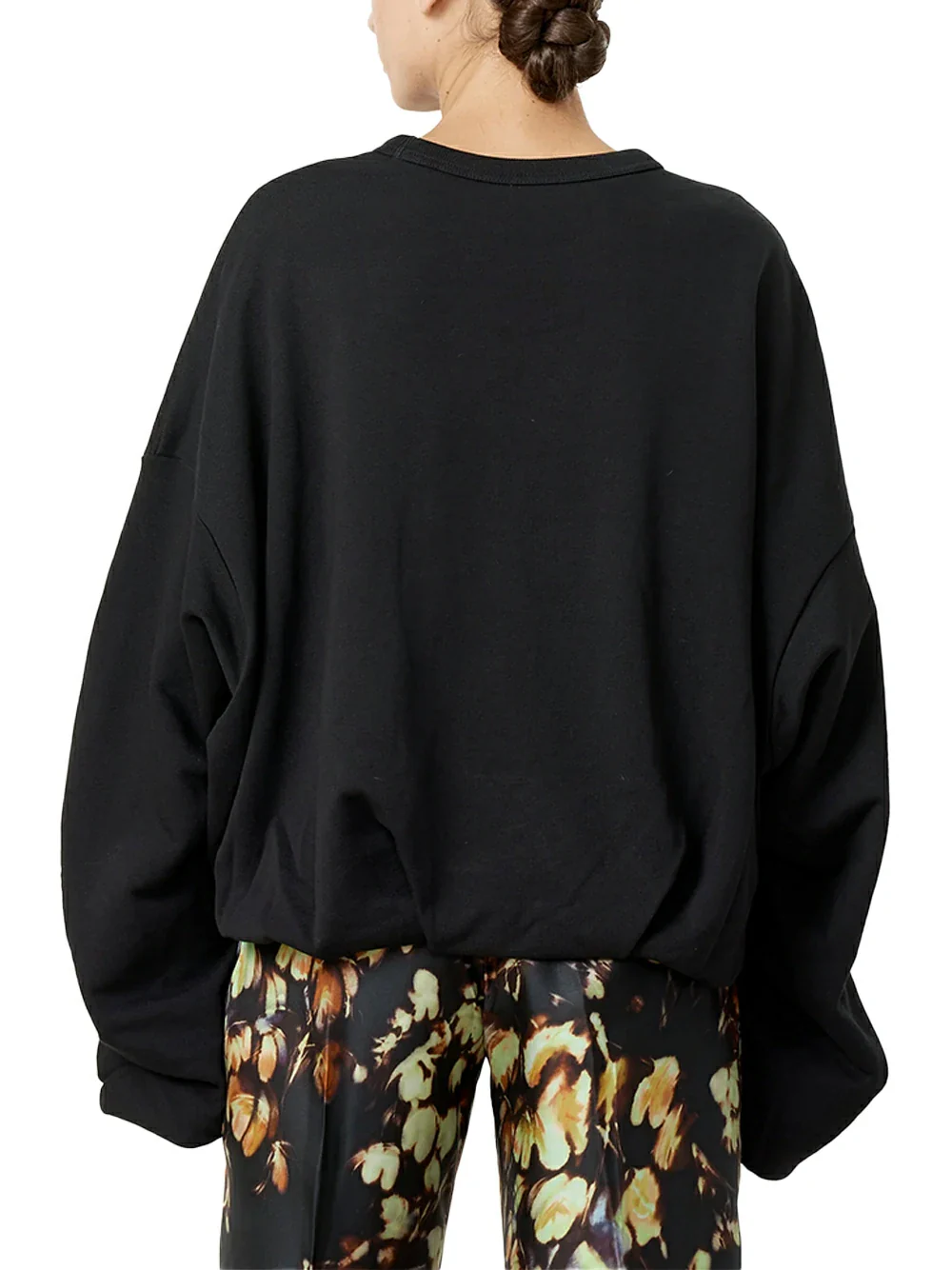 Dries Van Noten Hannett Sweatshirt Black - Image 6