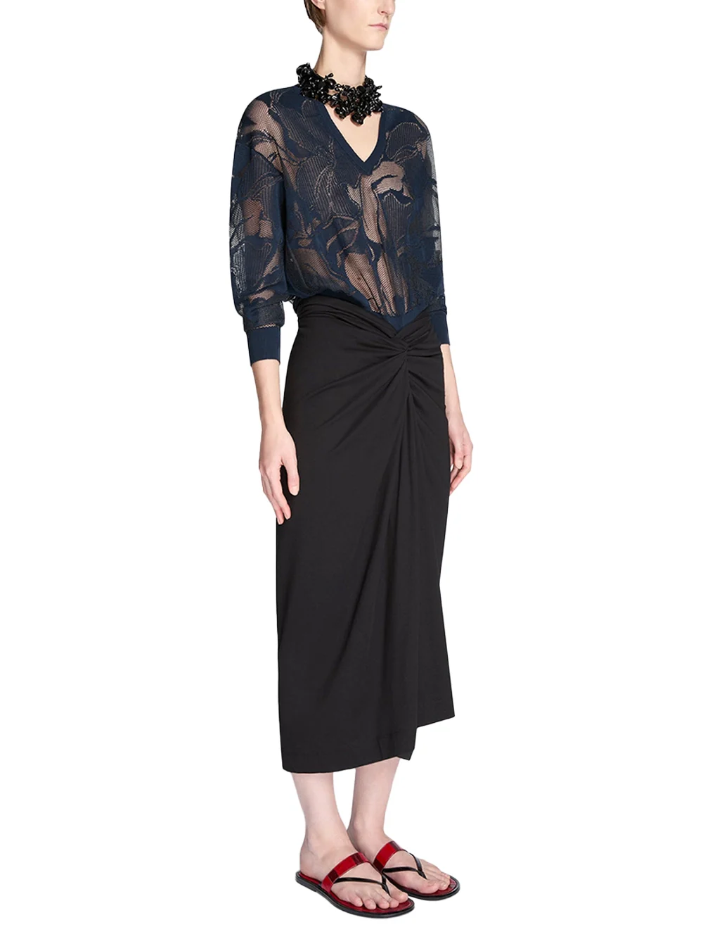 Dries Van Noten Herchive Skirt Black - Image 3