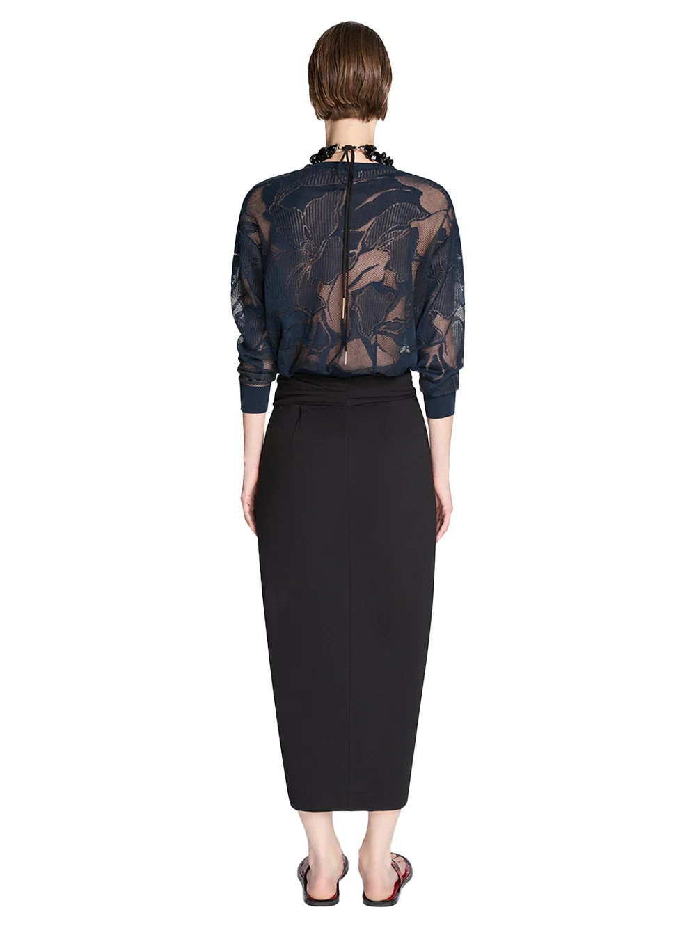 Dries Van Noten Herchive Skirt Black - Image 4