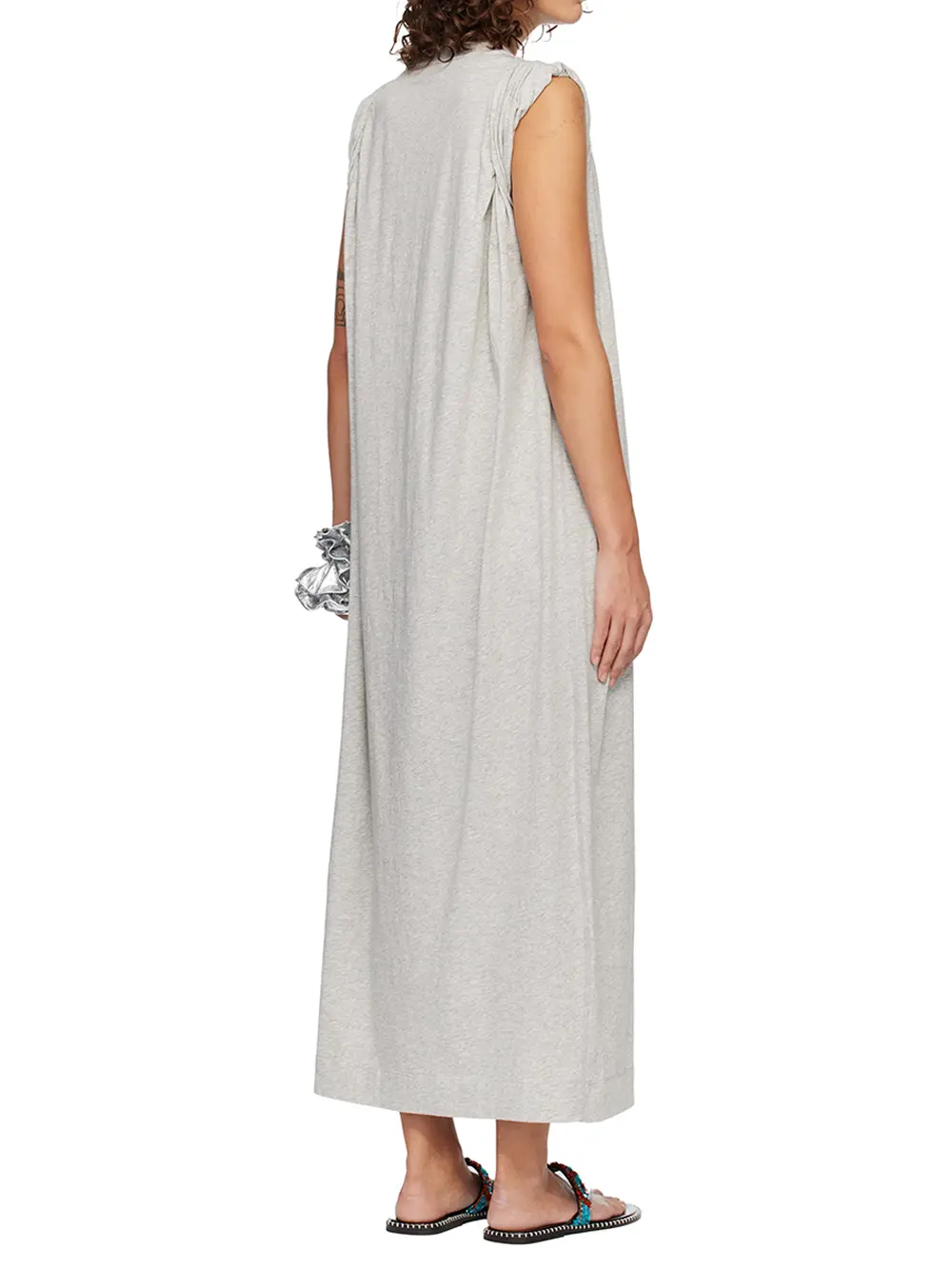 Dries Van Noten Hutty Dress Grey - Image 5