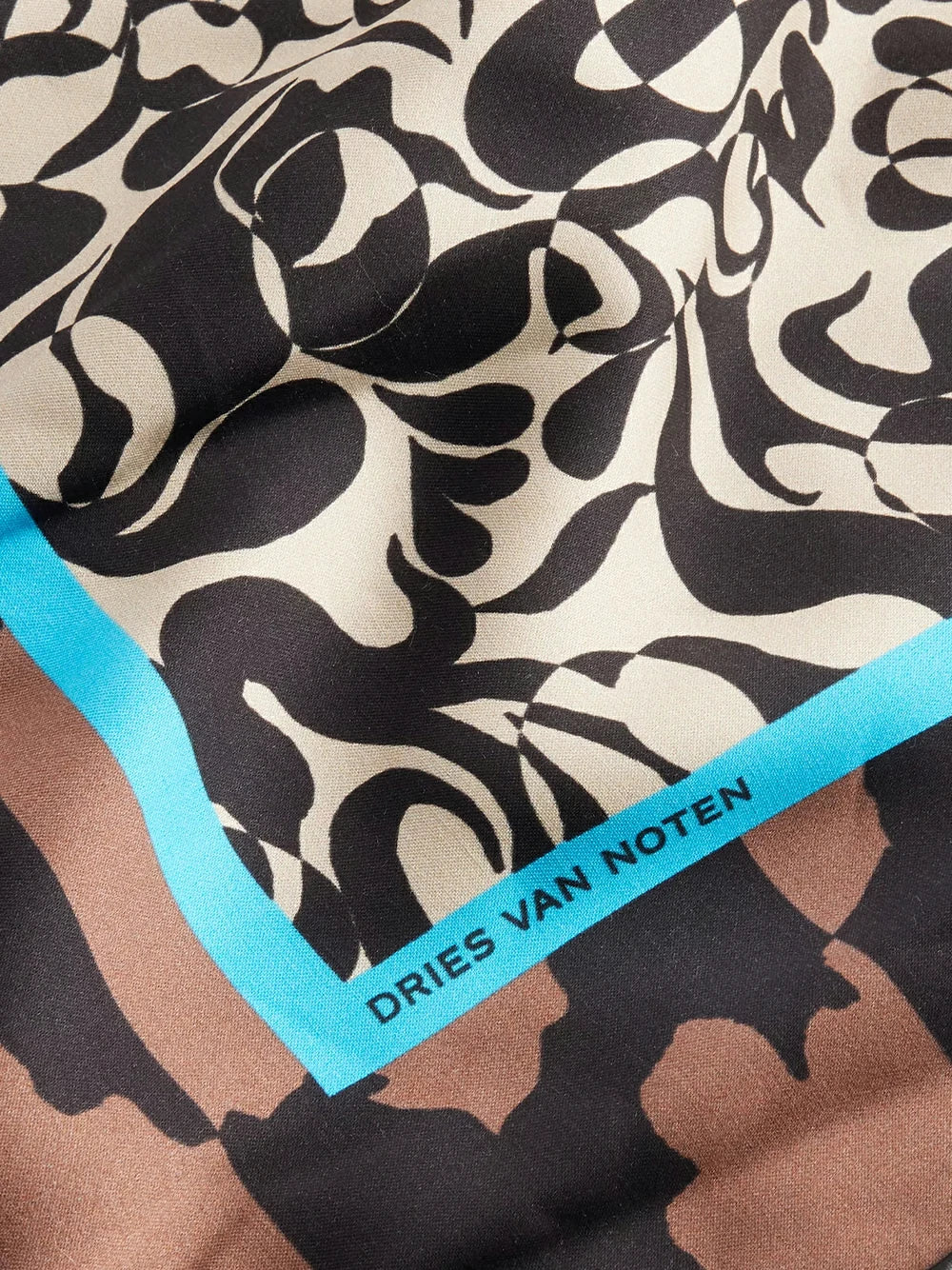 Dries Van Noten Scarf Bag Burgundy - Image 5
