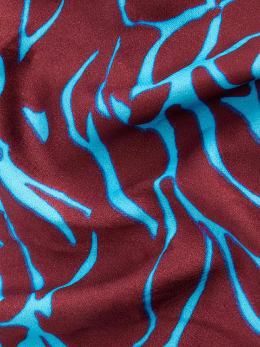 Dries Van Noten Scarf Bag Burgundy - Image 7