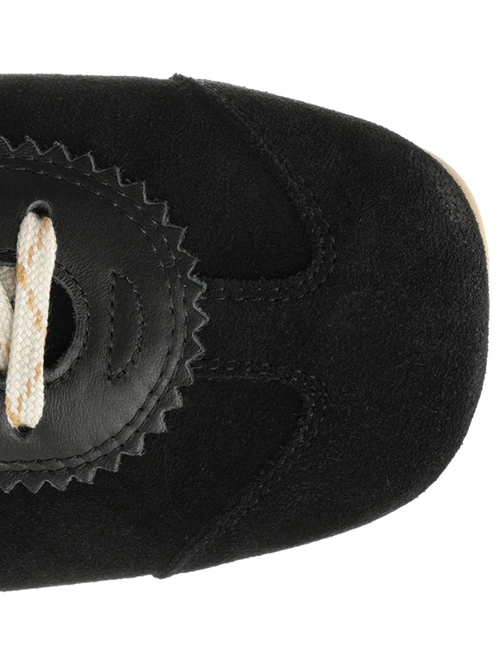 Dries Van Noten Suede Sneakers Black - Image 5