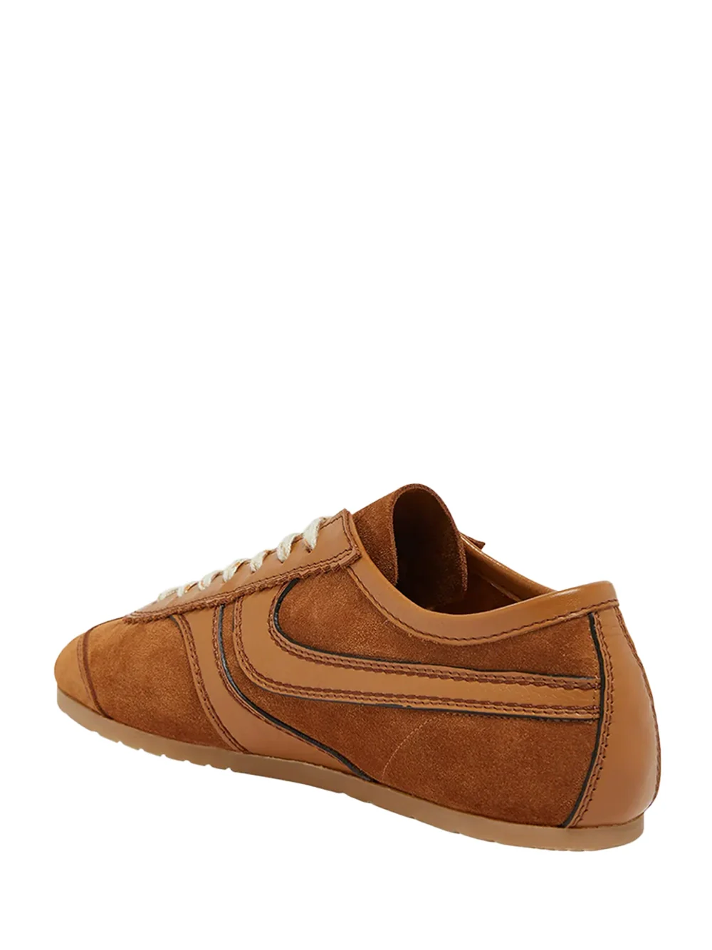 Dries Van Noten Suede Sneakers Tan - Image 5