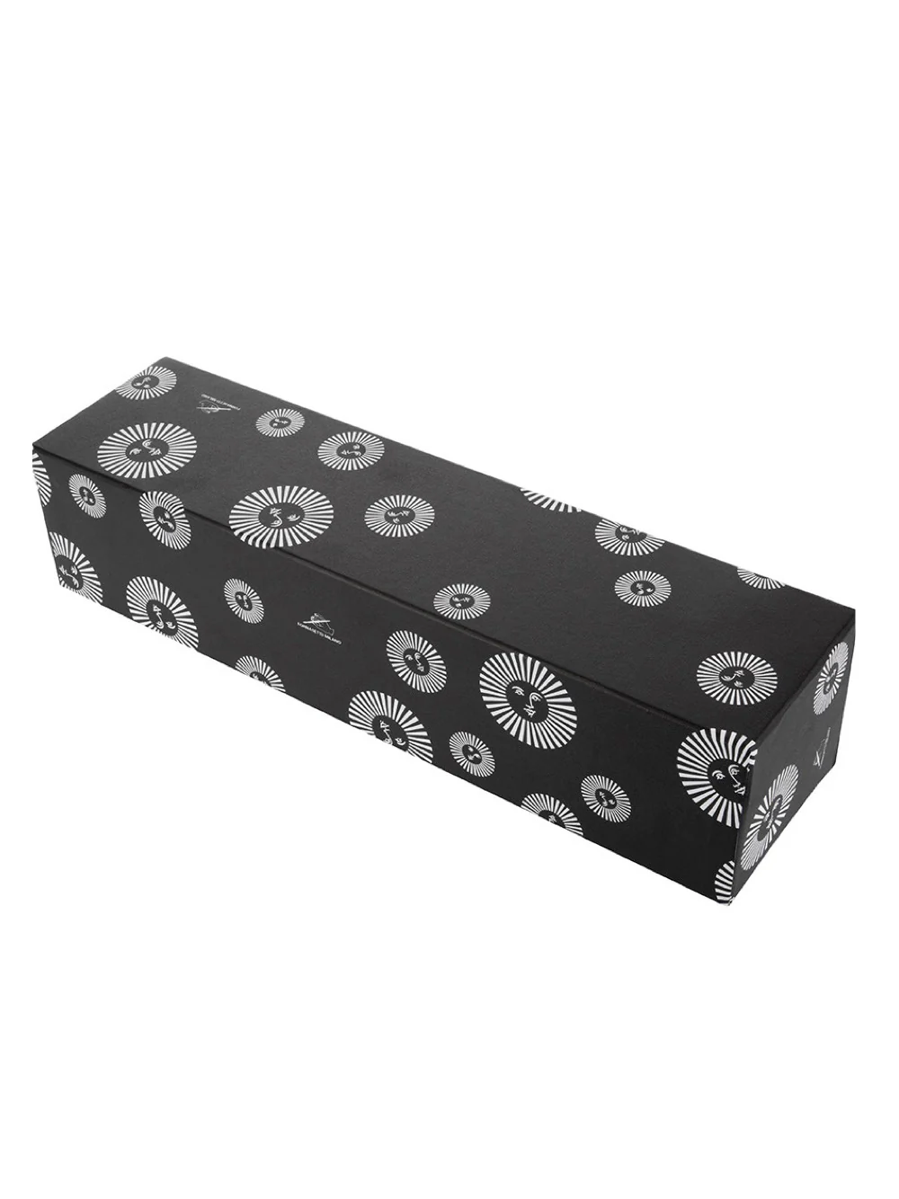 Fornasetti Cylindrical Architetura Lamp Base Black/White - Image 6