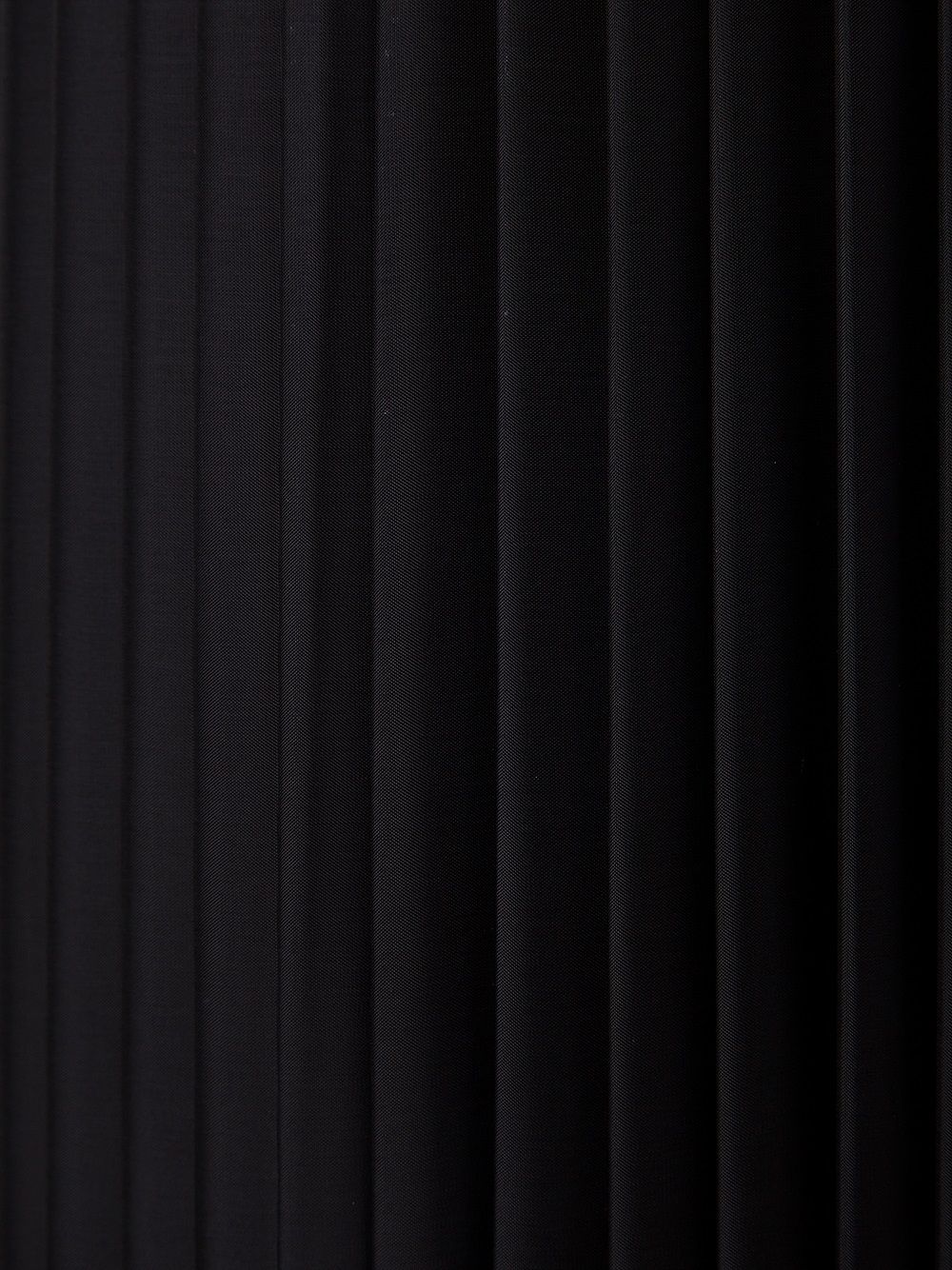 Fornasetti Cylindrical Pleated Lampshade Black/Yellow - Image 2