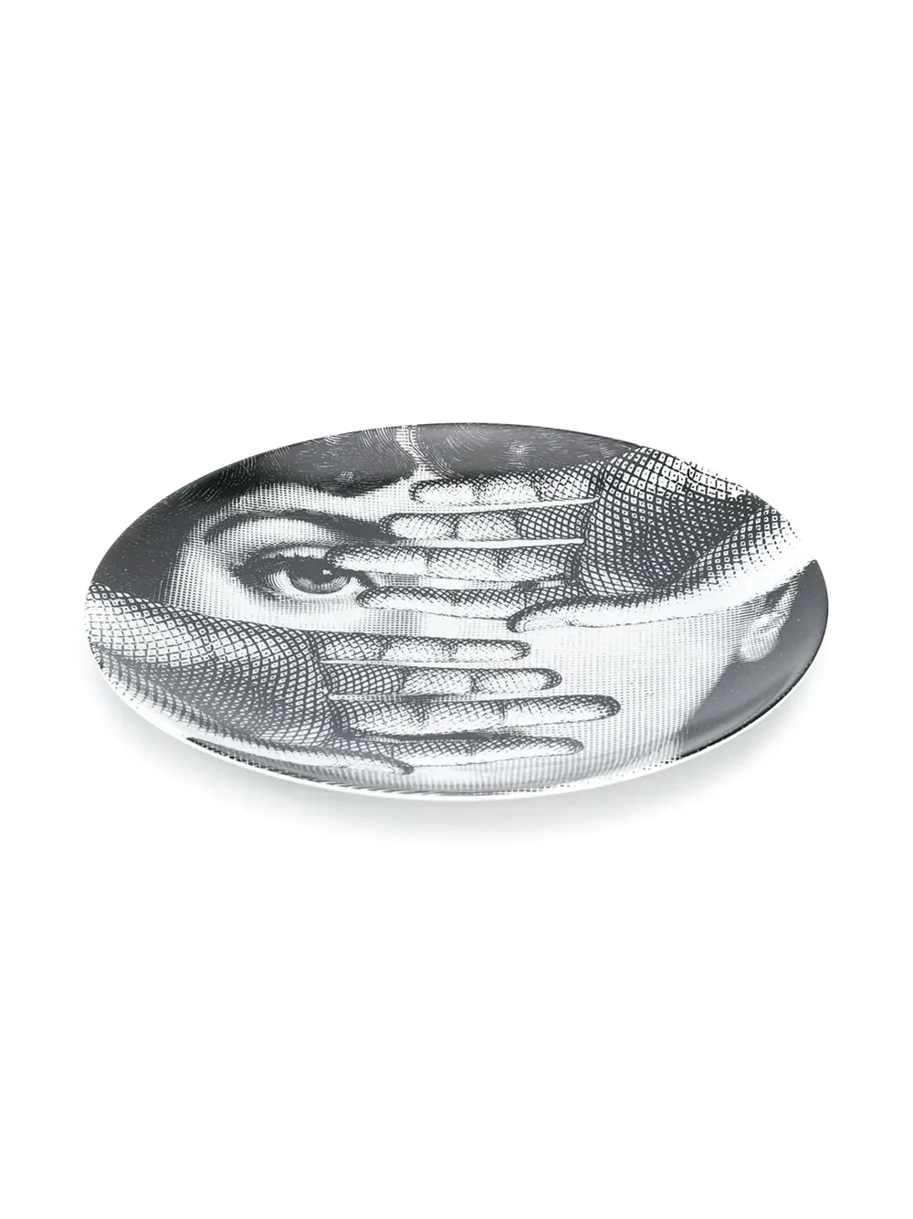 Fornasetti N.154 Wall Plate White/Black - Image 2