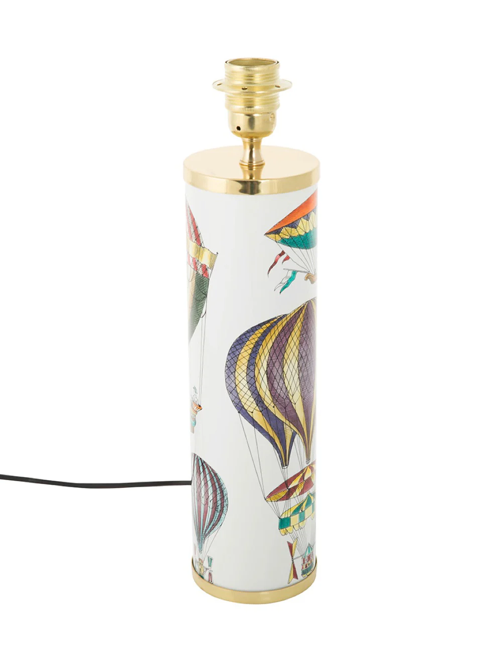 Fornasetti Palloni Cylindrical Lamp Base Multi - Image 2
