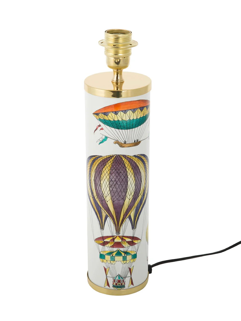 Fornasetti Palloni Cylindrical Lamp Base Multi - Image 4